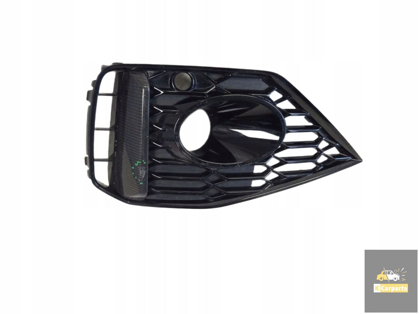 8W0807682AS, AUDI RS4 RS 4 B9 RECHTS VOORBUMPER GRILLE VOOR