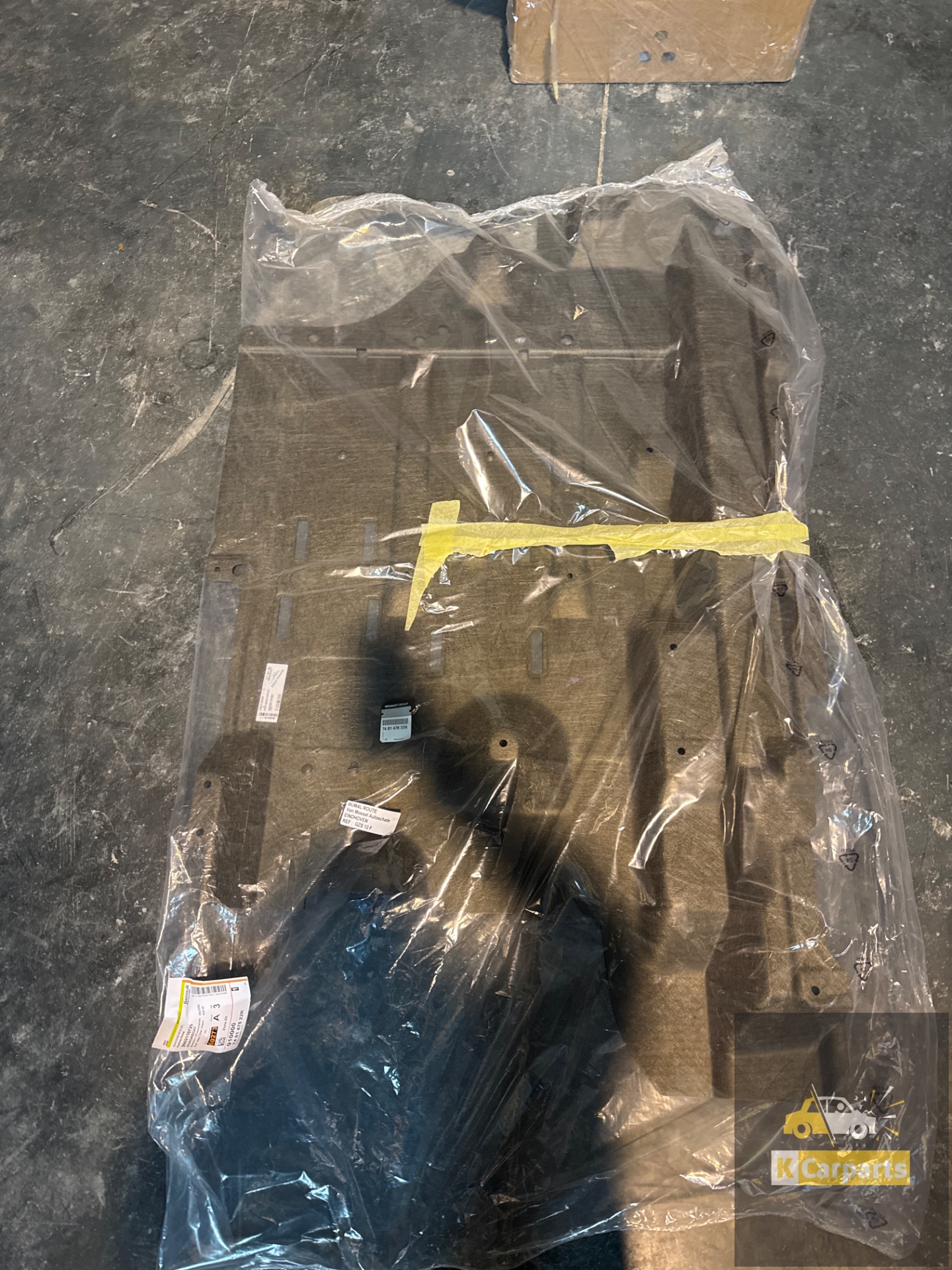 Beschermplaat bodem 748147822R Renault Austral