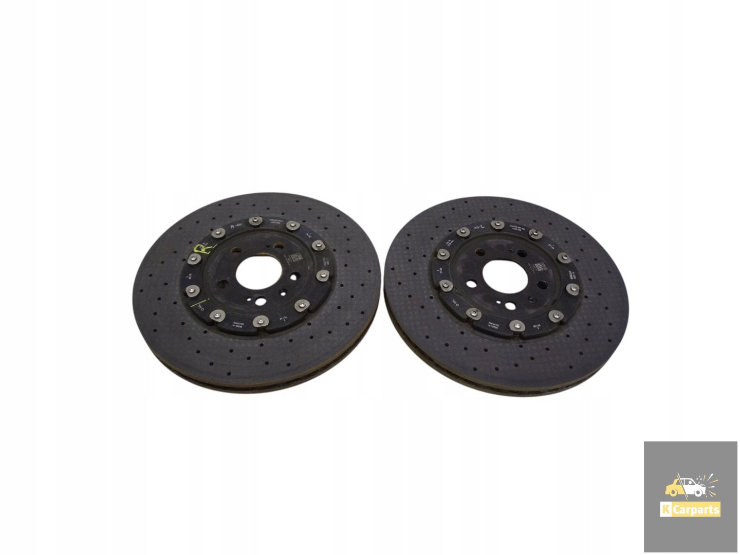 4M0615602J , Audi RS6 RS7 RSQ8 S8 SQ7 Keramik-Bremsscheiben hinten links + rechts 4M0615602J 4M0615601AD