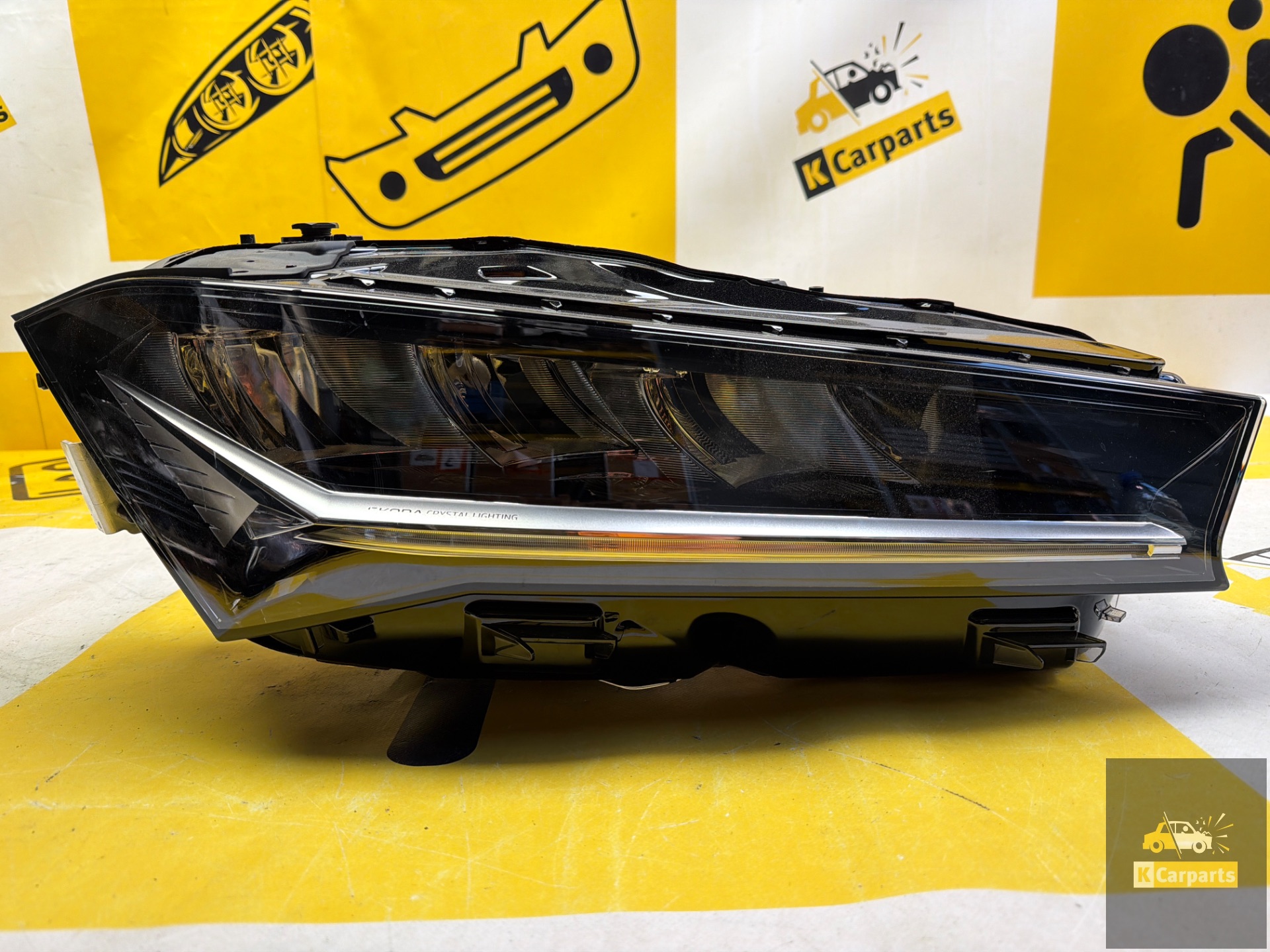Éclairage LED Full Crystal pour Skoda Superb 4, cache latéral droit 3P1941016