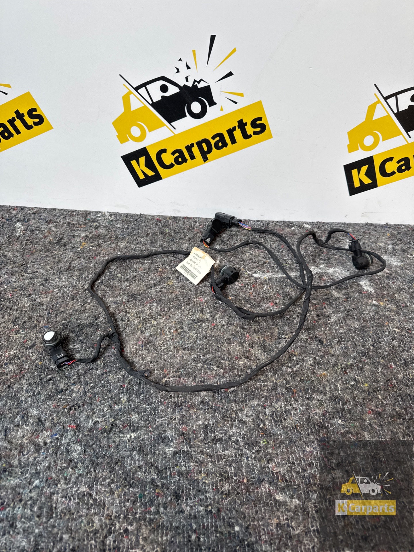 Faisceau de câblage pour VW Polo 2G + 4 capteurs de stationnement 2G0971095