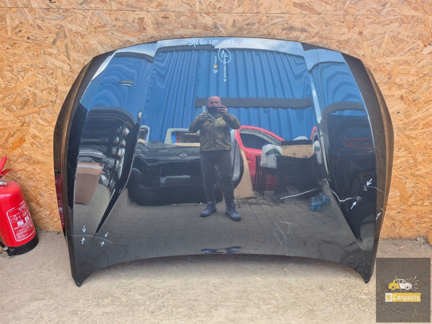 Volvo S60 II V60 I Hood Up 2013-2018
