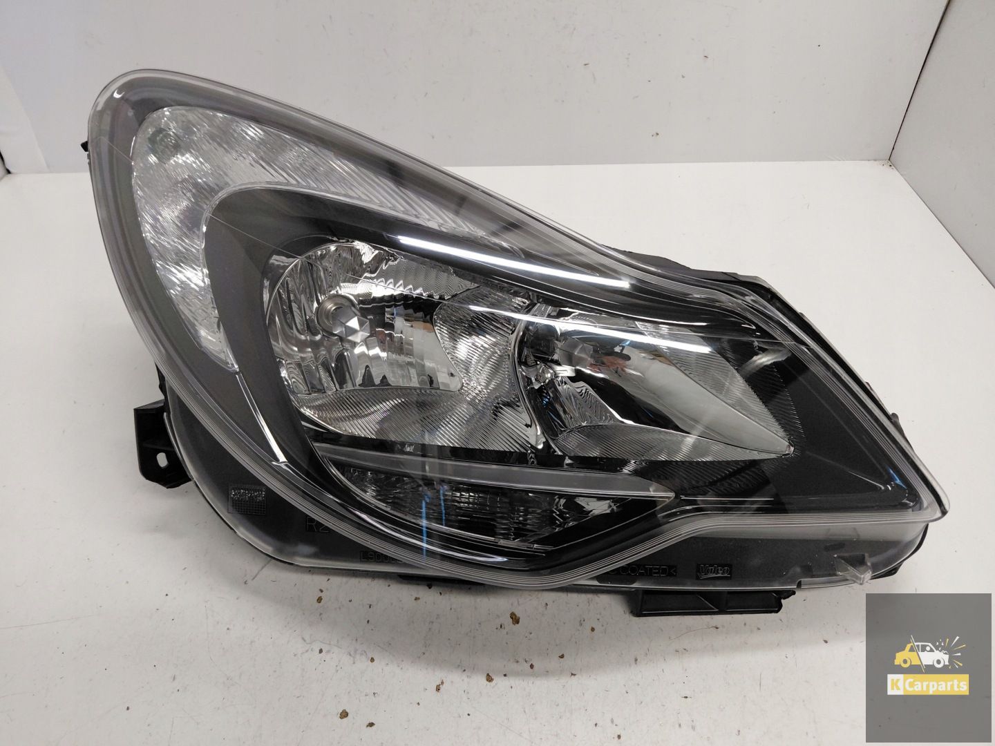 95510688, Opel Corsa D Lift Zwart Donker Normaal Rechterlamp Perfect