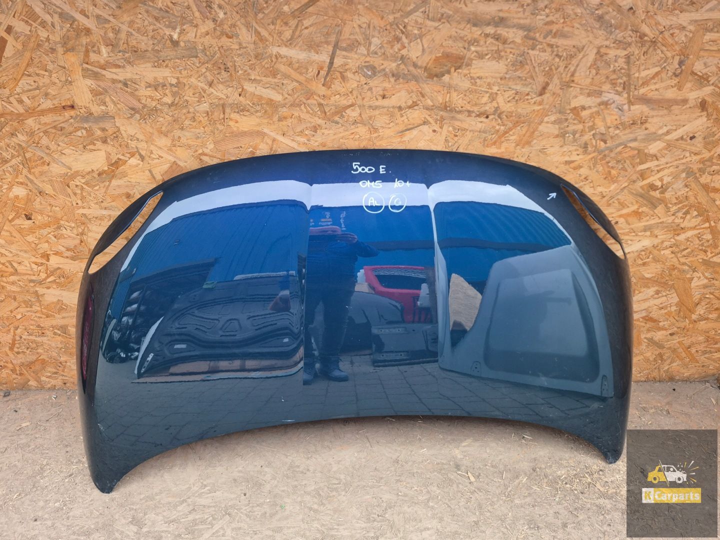 Fiat 500E motorkap