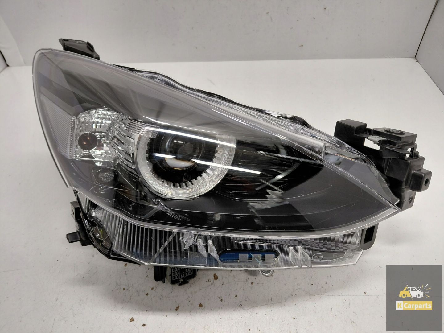 D43N-51030, Mazda 2 III DJ Lift Full Led M6 Zwart 1 Lampglas rechts Perfect NIEUW