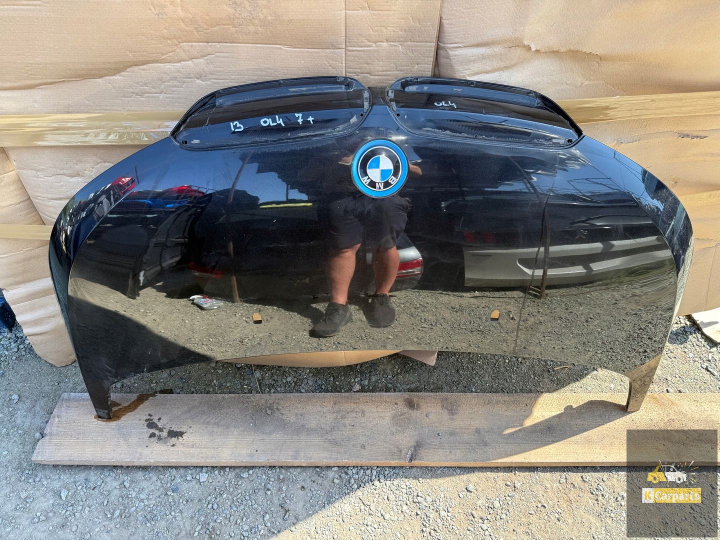 BMW I3 motorkap