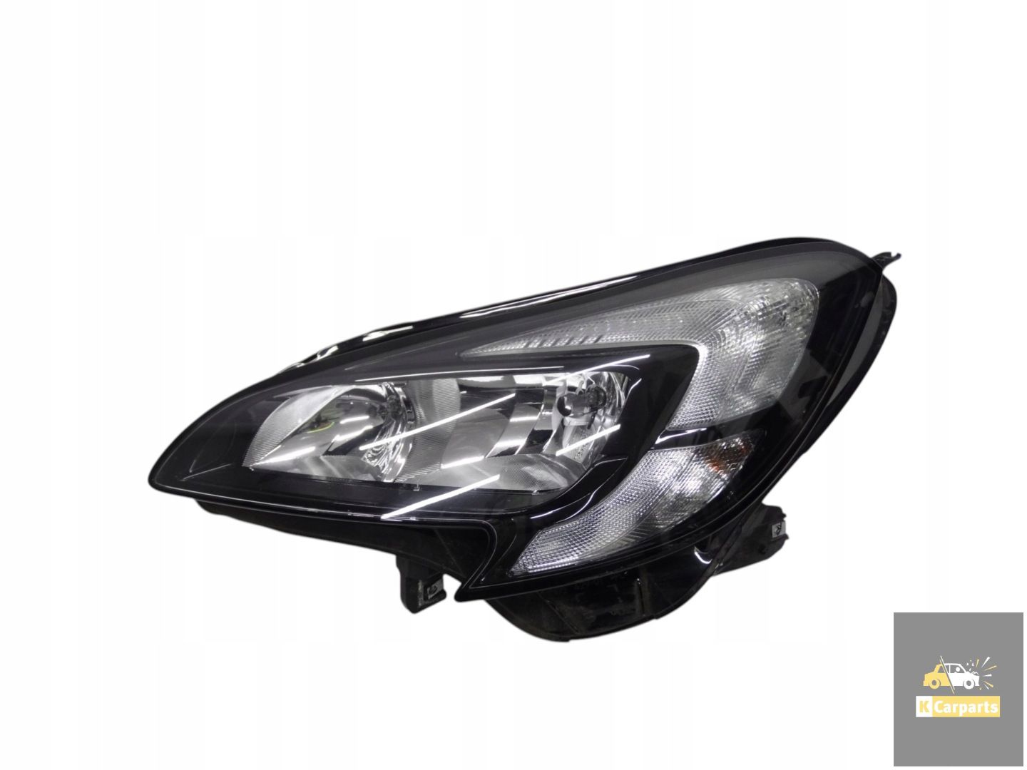 39108222, Opel Corsa E 2014-2019 standaard linkerlamp zonder LED 39108222 origineel