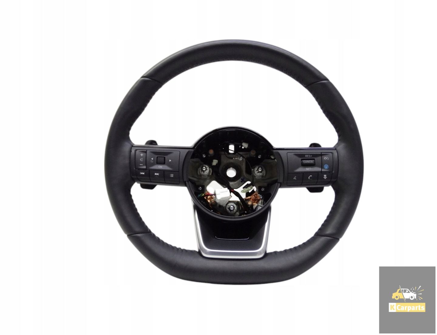 D8430-6UJ6D, Nissan Qashqai III J12 21- multifunctioneel leren stuur D8430-6UJ6D
