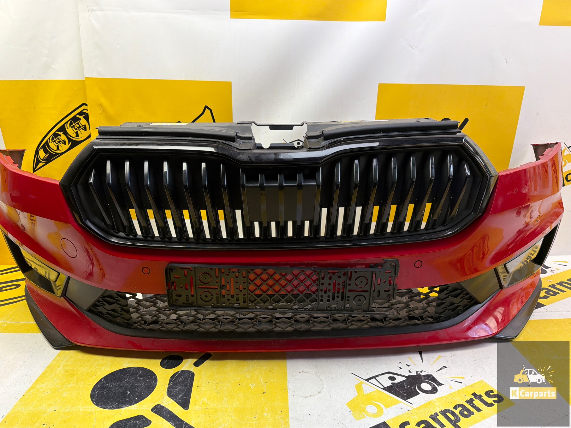 Skoda Fabia 4 IV monte carlo Voorbumper origineel 6VA807221