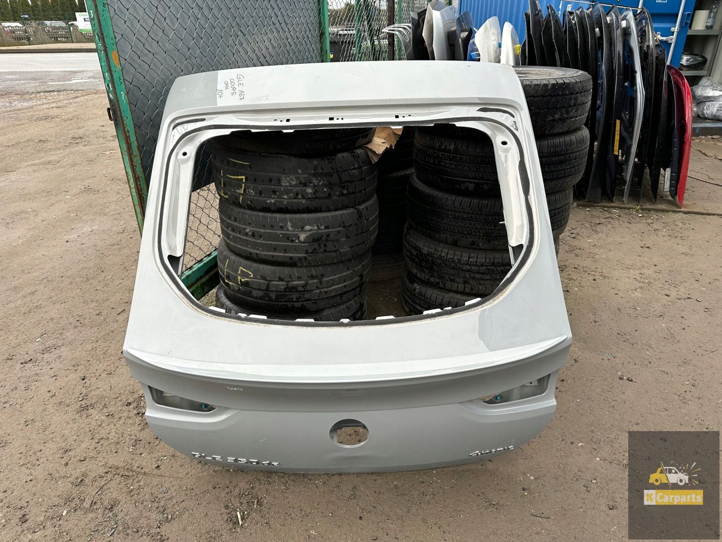 Hayon du Mercedes GLE Coupé W167