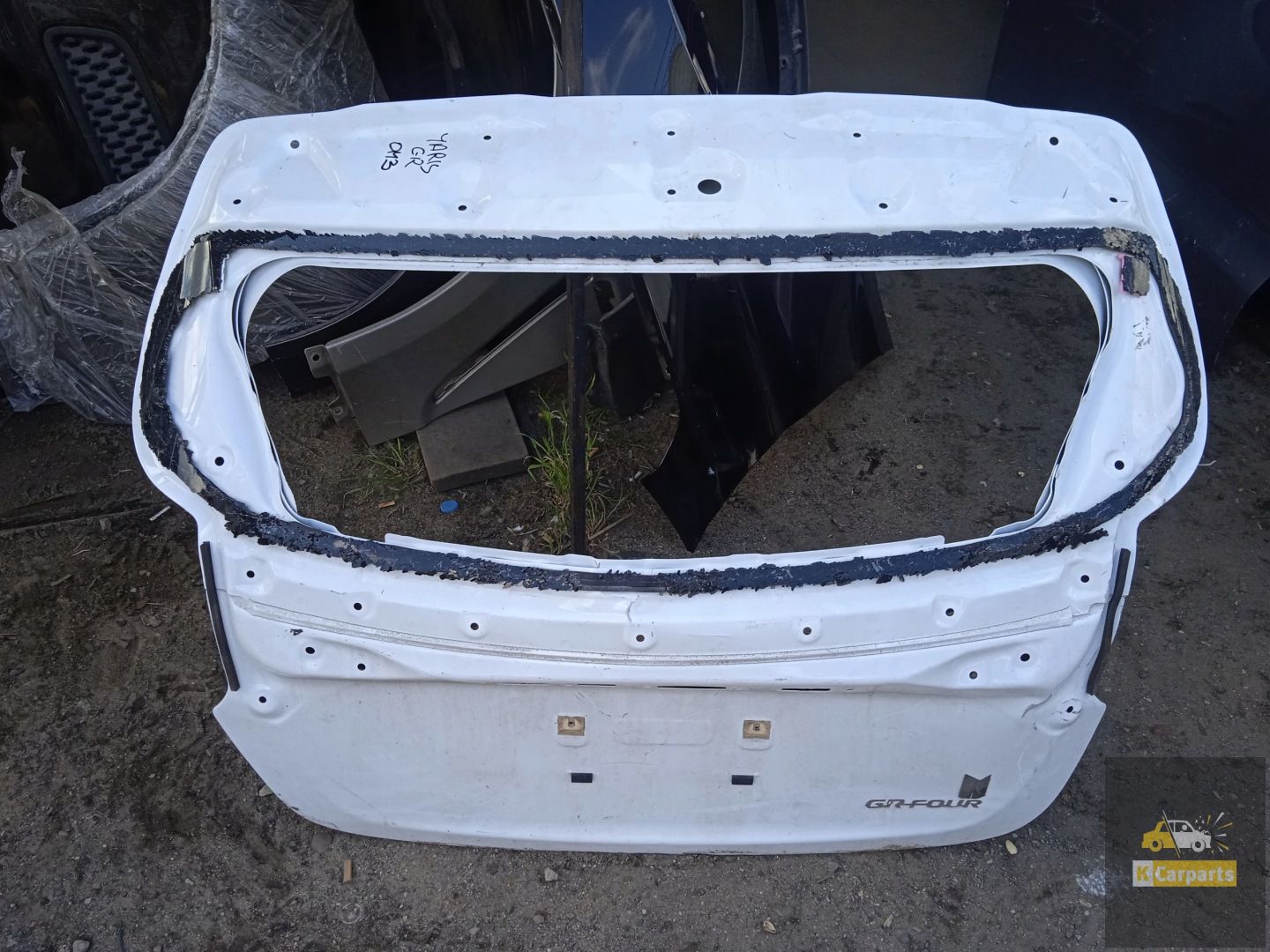 Toyota Yaris GR achterklep