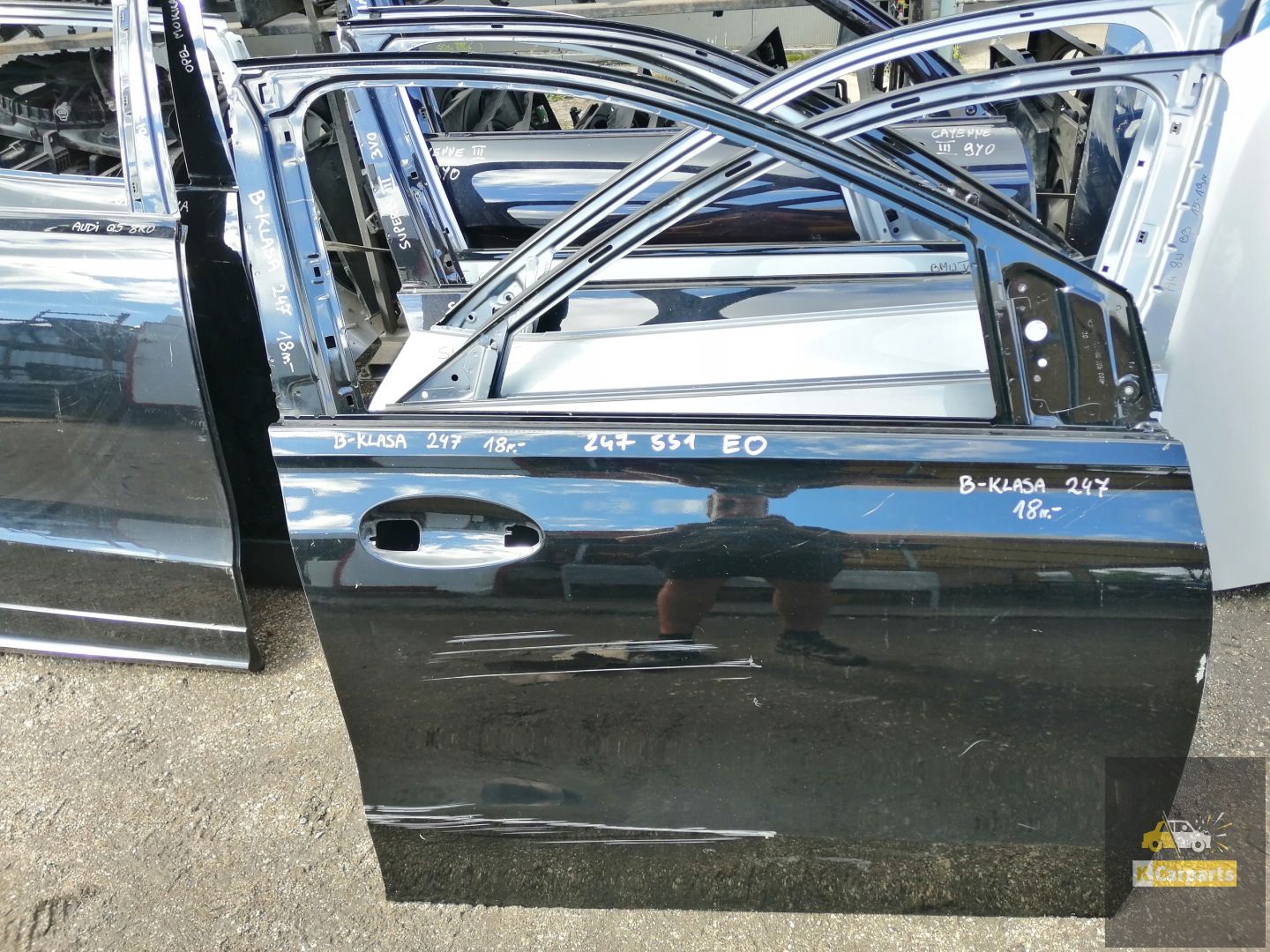 Mercedes B-klasse W247 rechter voordeur