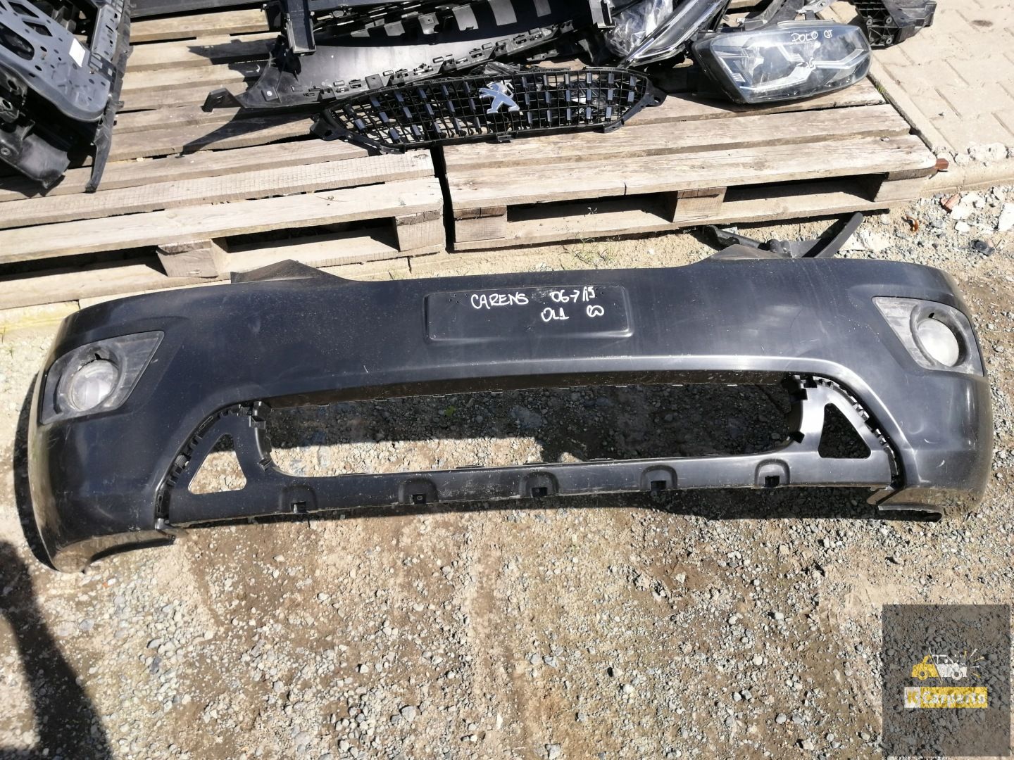 Kia Carens 06-13 voorbumper nieuw org