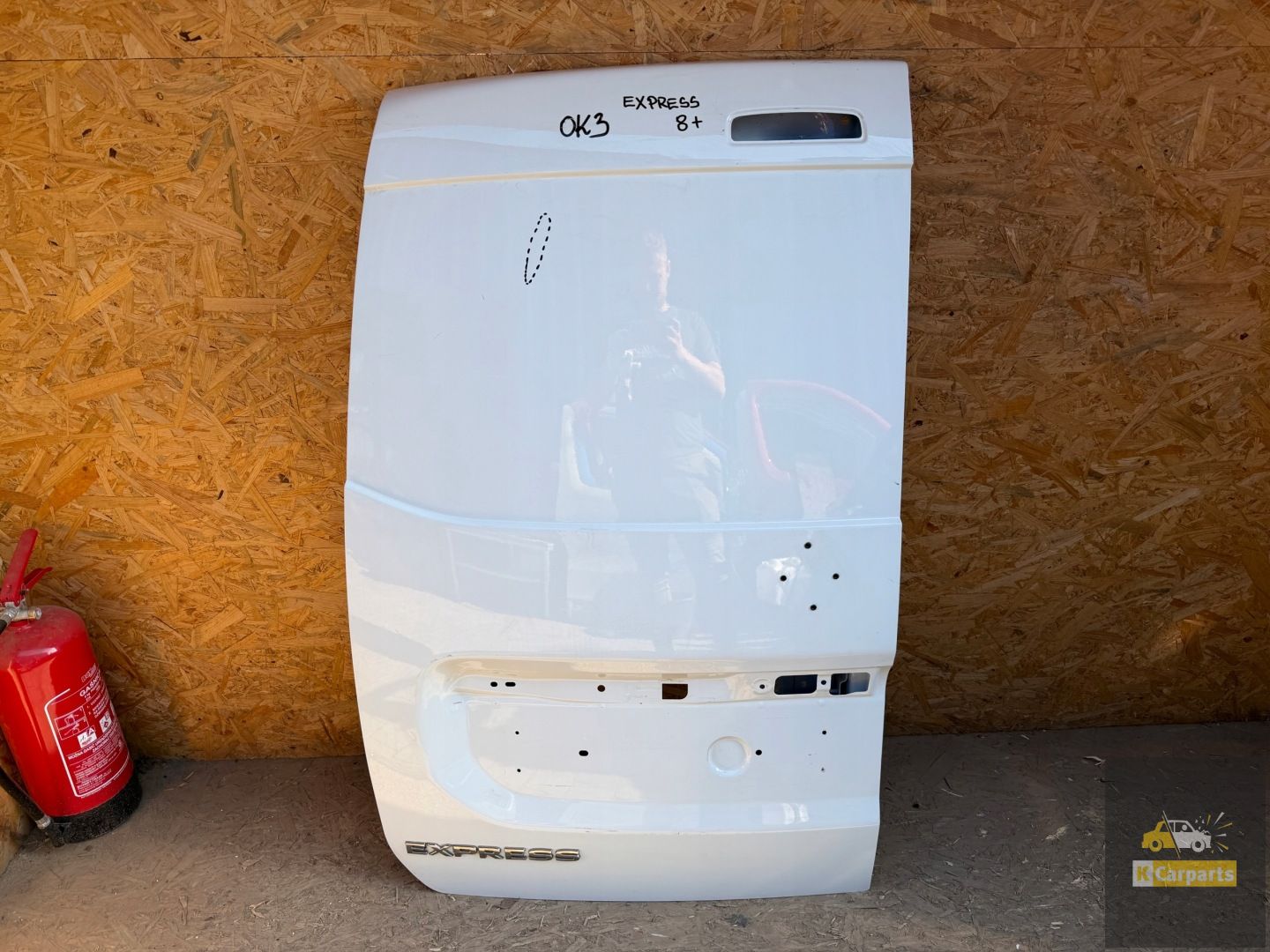 Renault Express linkerachterdeur