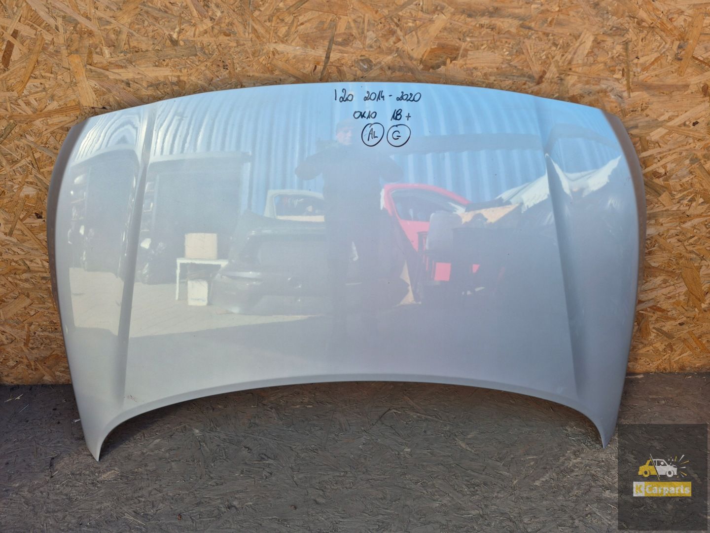 Hyundai I20 II 2014-2020 motorkap
