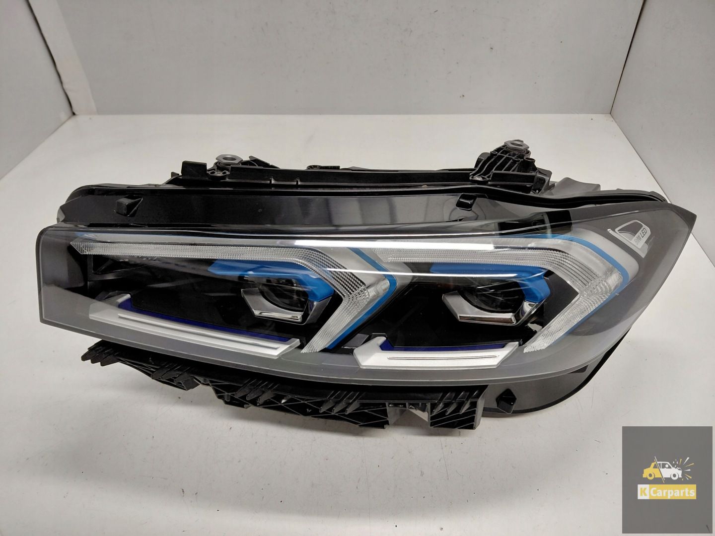9450801, Phare avant gauche LED bleu intégral BMW G20 Lift idéal
