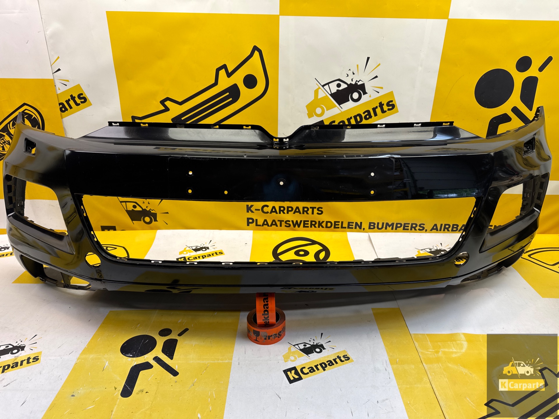 VW Touareg II facelift 7P6 2014-2018 front bumper original 7P6807221D