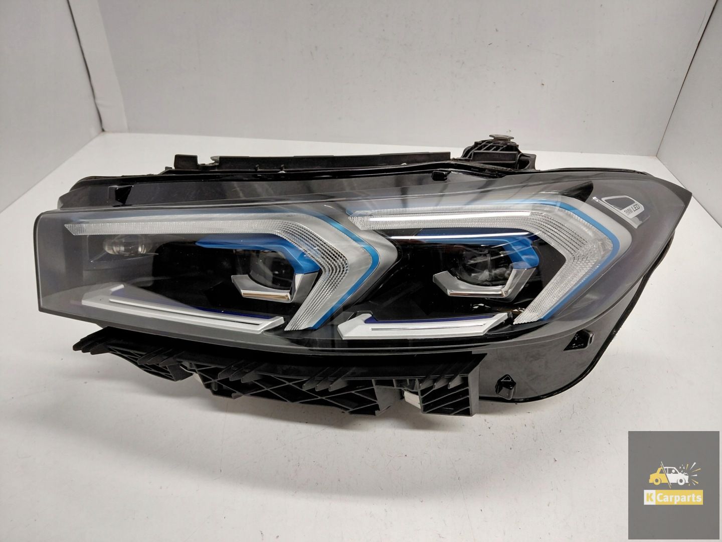 9450801, Phare avant gauche LED bleu pour BMW G20 Lift