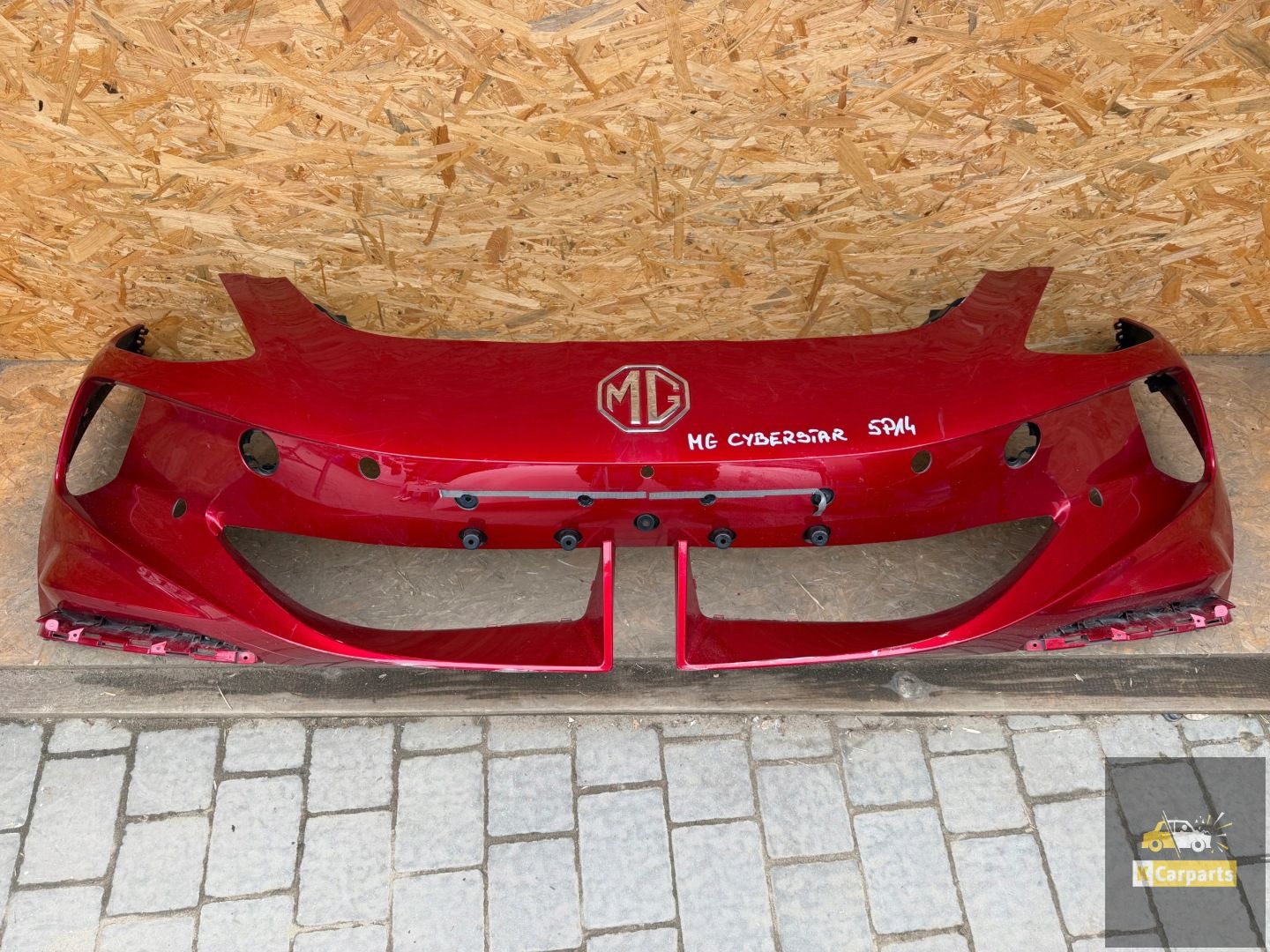 MG Cyberstar front bumper