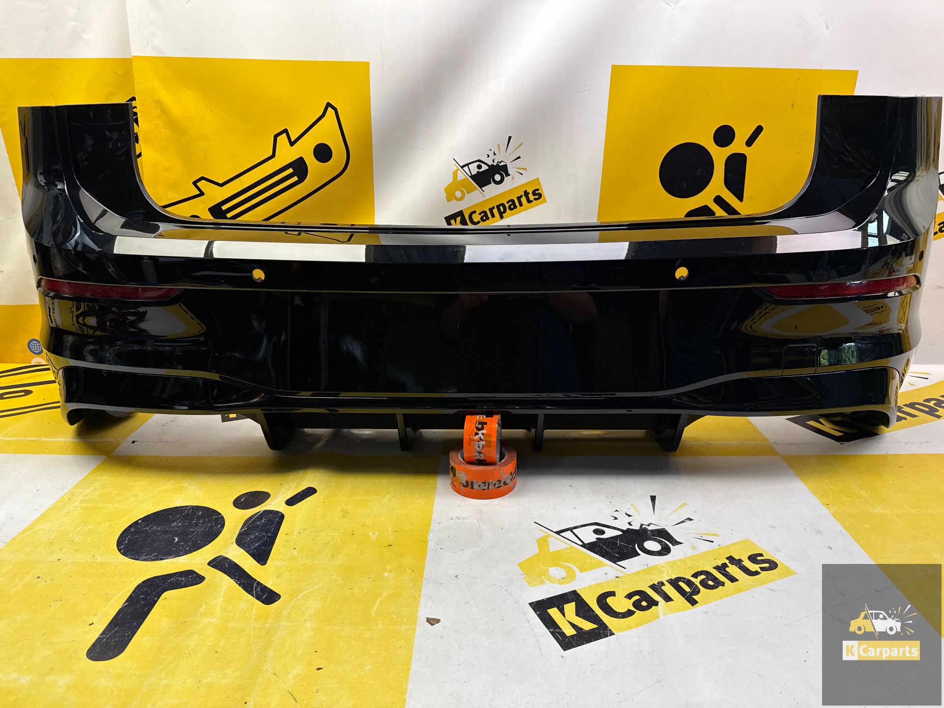 VW Golf 8 R VIII R R20 6xpdc Stoßstange 5H6807421E Heckstoßstange
