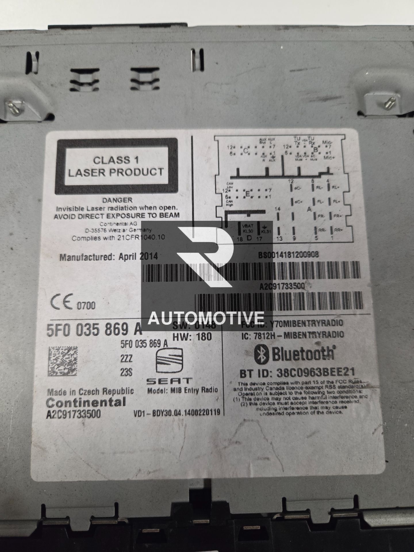 Radio CD speler Seat Leon