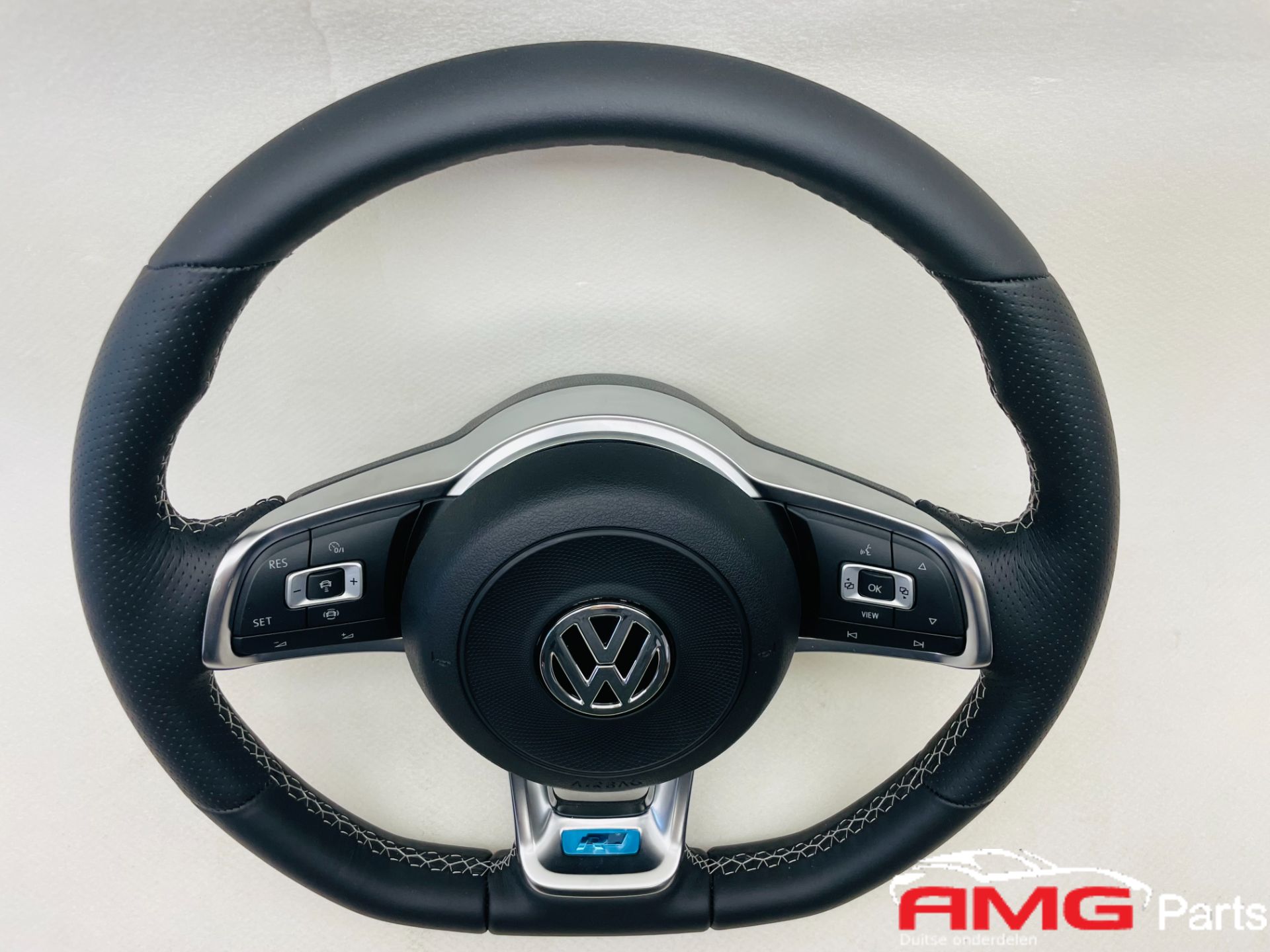 Vw Golf  7 Polo 2G R Line Stuur en Airbag  Stuur Zonder Flippers