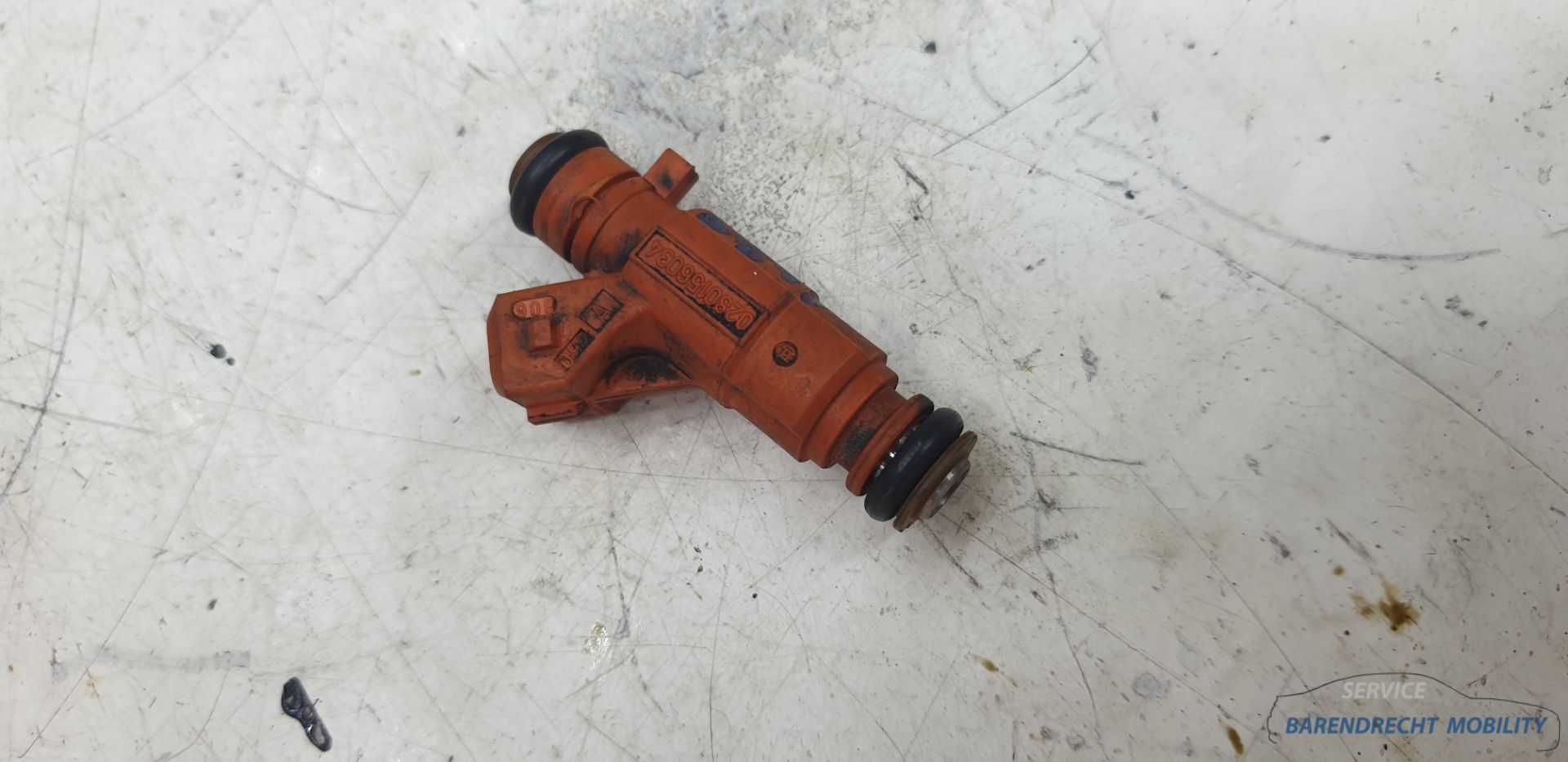 Benzine injector Peugeot 307 1.6 16V 0280156034 motorcode NFU Citroën origineel gebruikt 2001 / 2014
