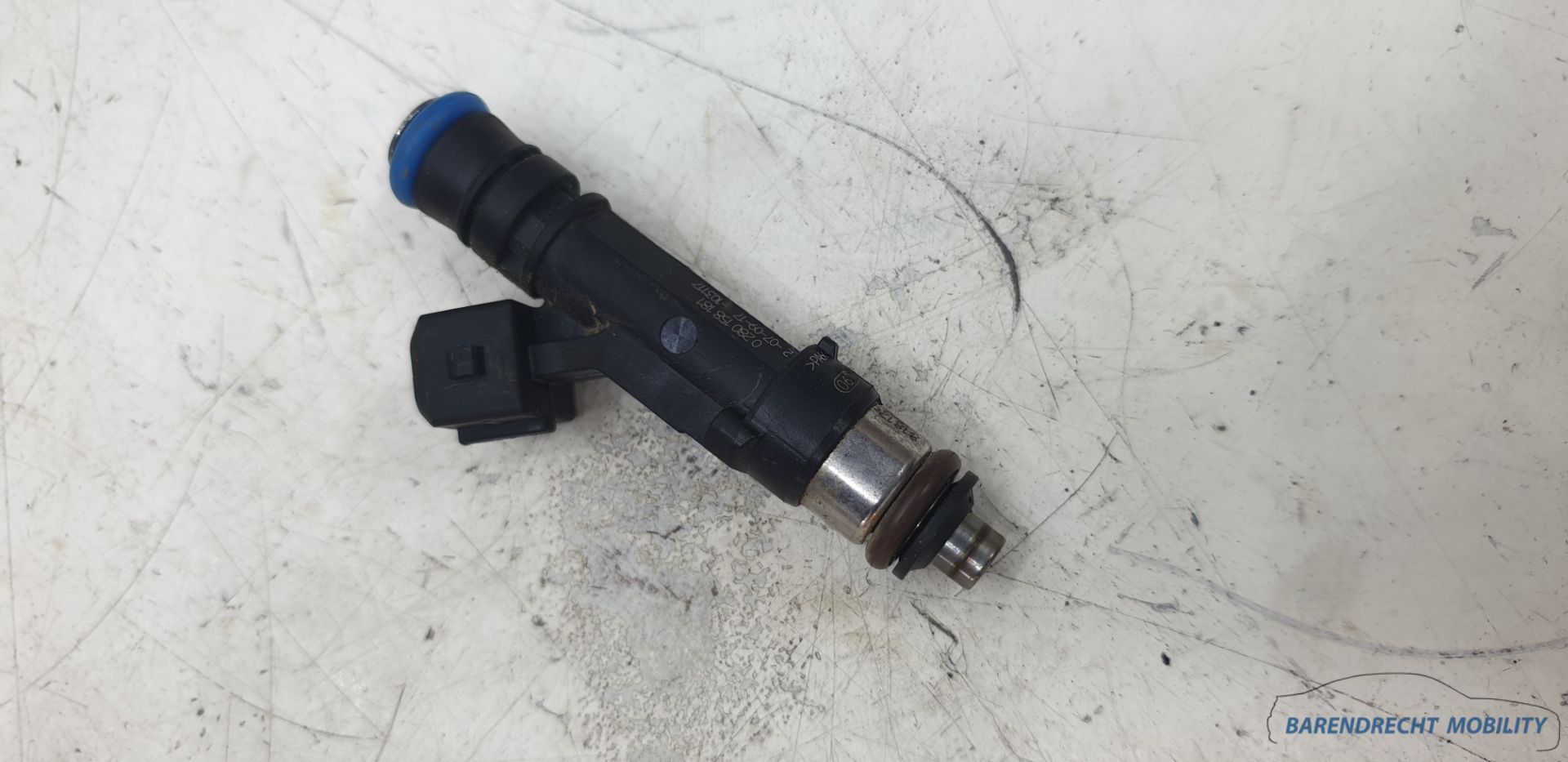 Benzine injector Opel Adam B12XEL 1.2 0280158181 origineel gebruikt 2013 / 2019