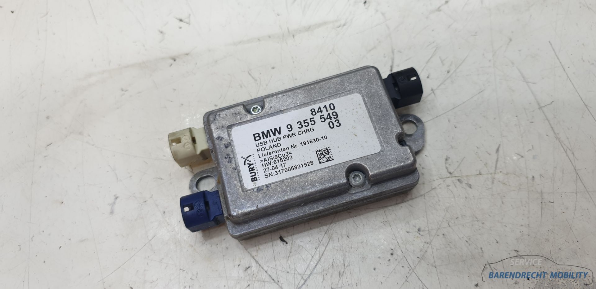 USB module BMW 3 series F30 F80 8410935554903 original used 2012 / 2020