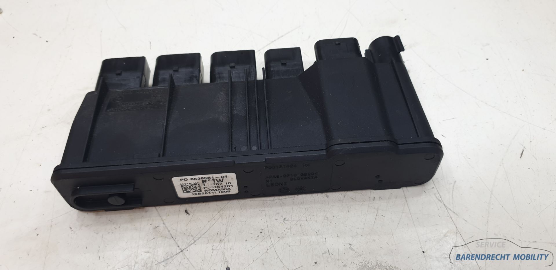 Power supply module BMW 1 2 3 4 5 6 7 series 8638551-04 2008 2009 2010 2011 2012 2013 2014 2015 2016 2017 2018 2019 used neat condition BARENDRECHT MOBILITY SERVICE