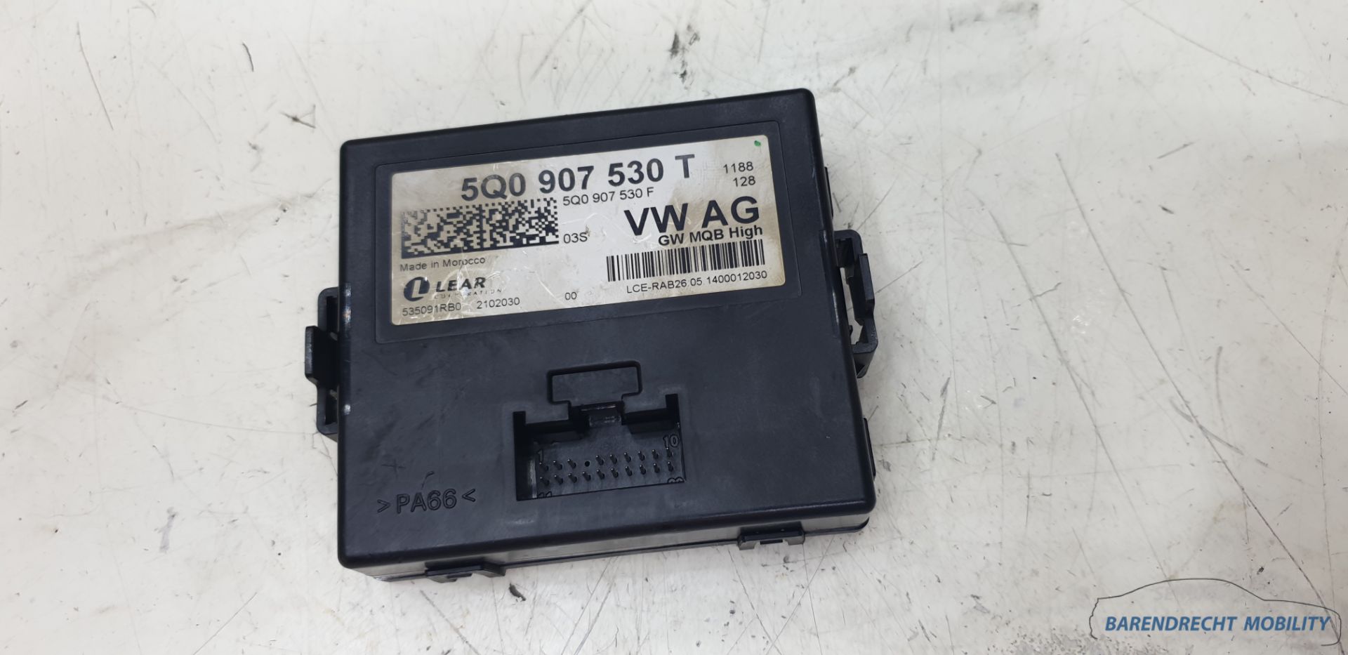 Module de passerelle VW Golf VII 7 5Q0907530T unité de commande canbus original utilisé 2012 / 2020