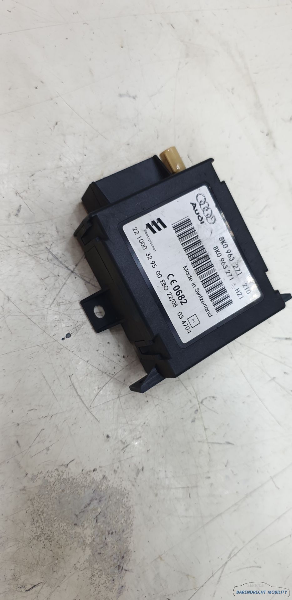 Regelapparaat standkachel module Audi A4 8K A5 8T 2007 2008 2009 2010 2011 2012 2013 2014 2015 2016 2017 8K0963271 gebruikt nette staat BARENDRECHT MOBILITY SERVICE