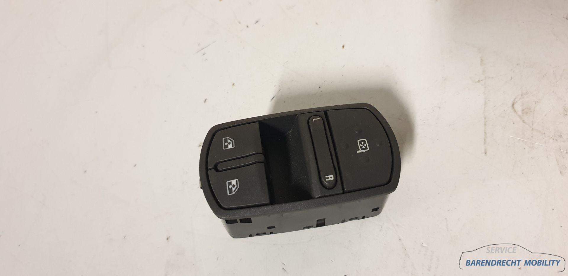 Raamschakelaar 2 knops Opel Corsa D 13258521 elektrische ramen spiegels origineel gebruikt 2006 / 2014