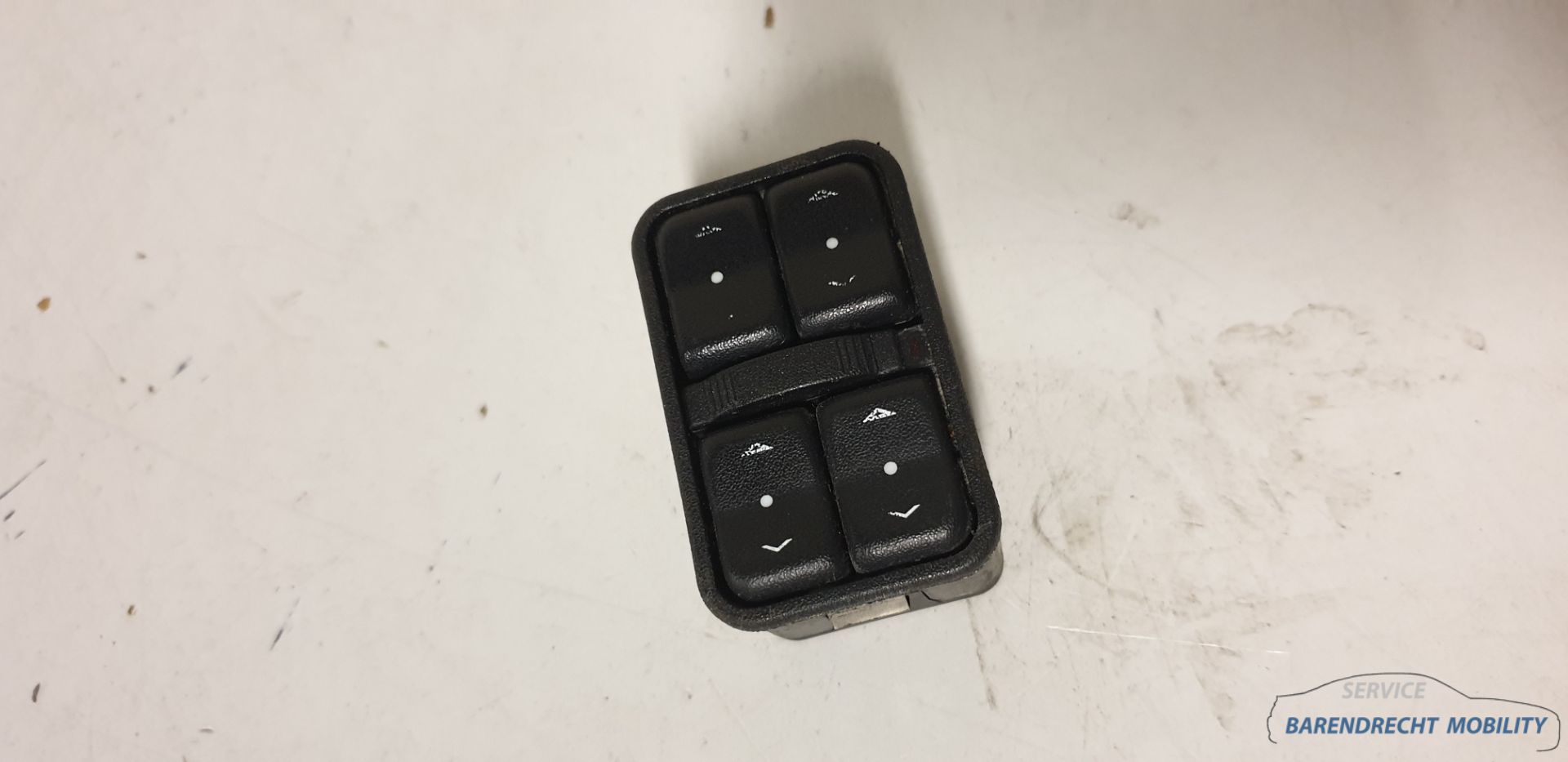 Raamschakelaar 4 knops Opel Astra G Zafira A 13363401 elektrische ramen origineel gebruikt 1998 / 2005