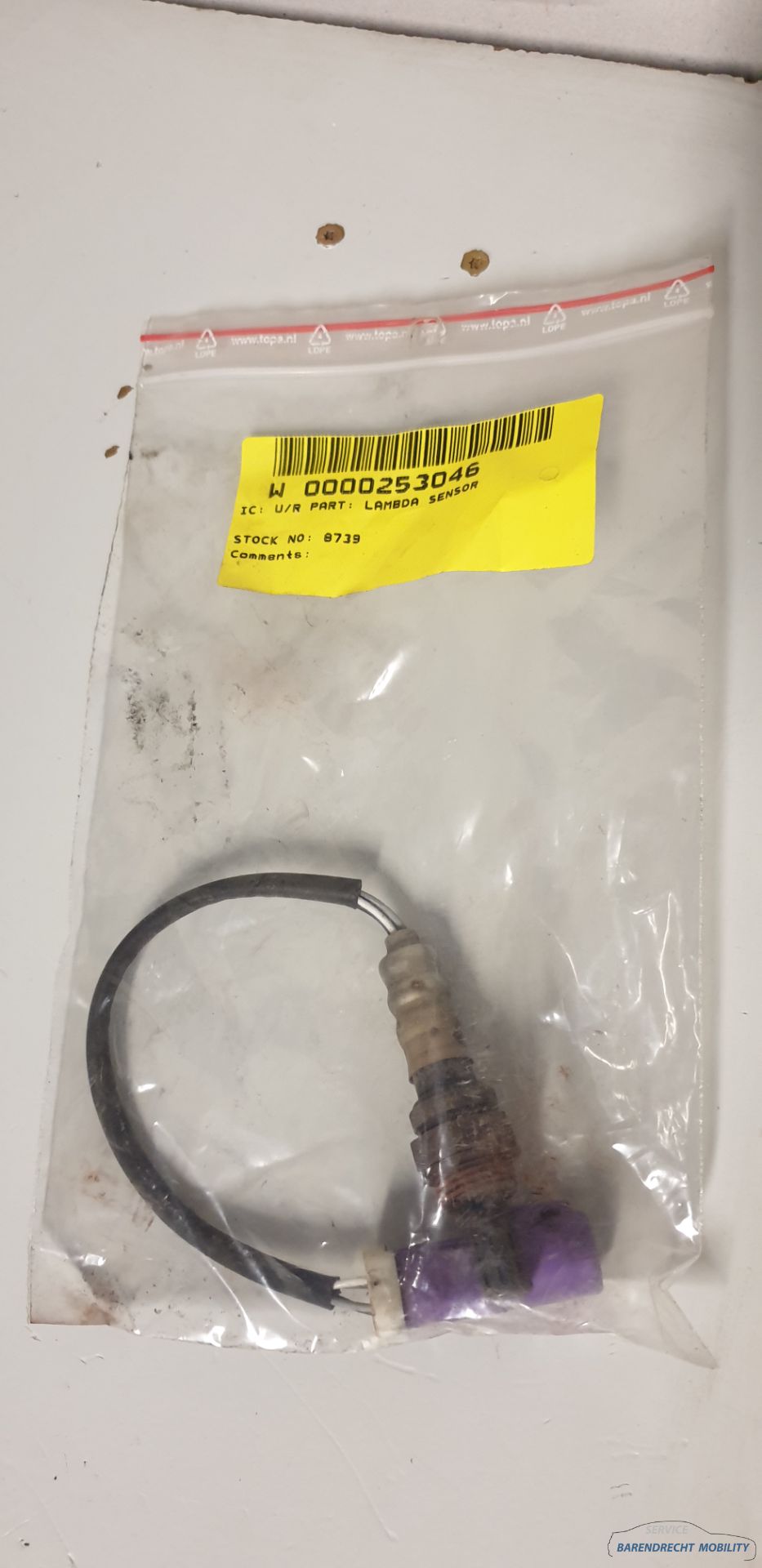 Lambda sensor Ford Fiesta VI 6 lambda sensor original used 2008 / 2017