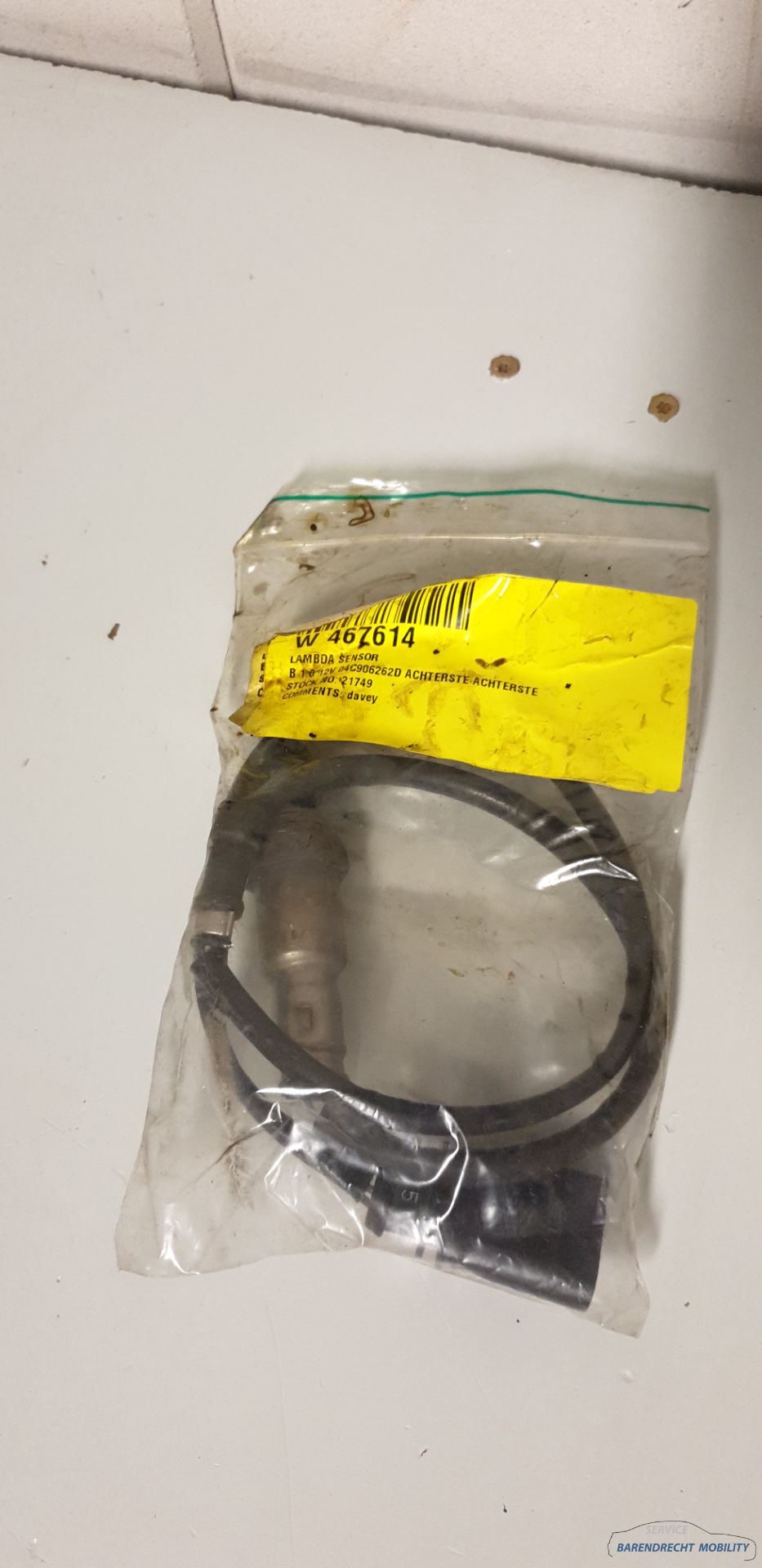 Lambdasonde Seat Mii lambdasensor 1.0L 12V gebruikt nette staat 2011 2012 2013 2014 2015 2016 2017 2018 2019 2020 2021 BARENDRECHT MOBILITY SERVICE