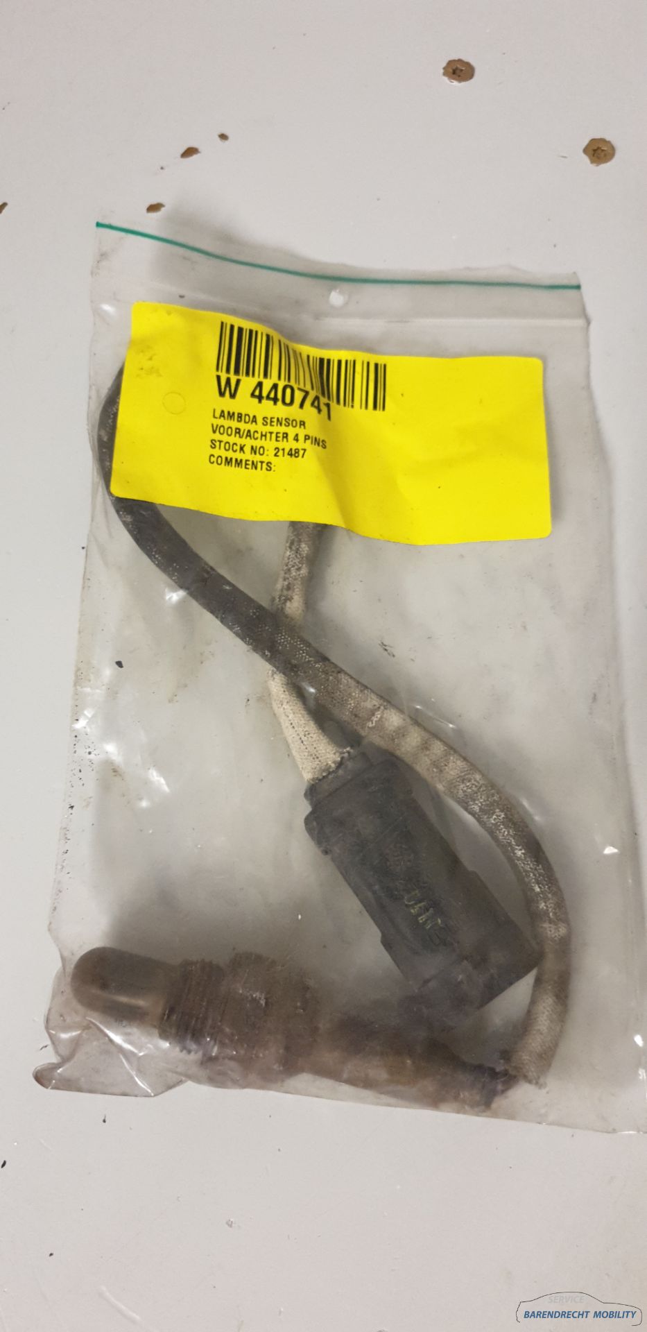 Lambda sensor Renault Clio III lambda sensor 1.4L 16V used neat condition 2011 2012 2013 2014 2015 2016 2017 2018 2019 BARENDRECHT MOBILITY SERVICE