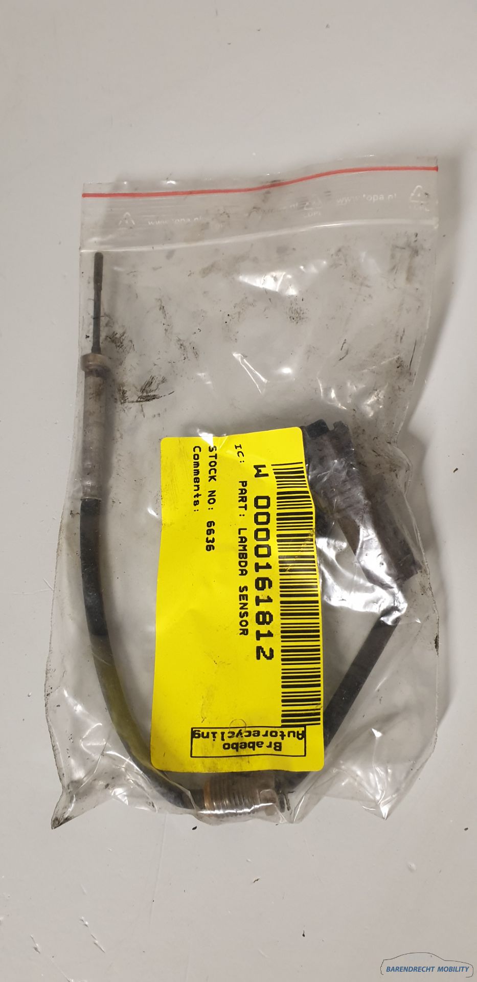 Lambda sensor Peugeot 308 I 4A 4C lambda sensor 1.6 HDI 16V used neat condition 2007 2008 2009 2010 2011 2012 2013 BARENDRECHT MOBILITY SERVICE
