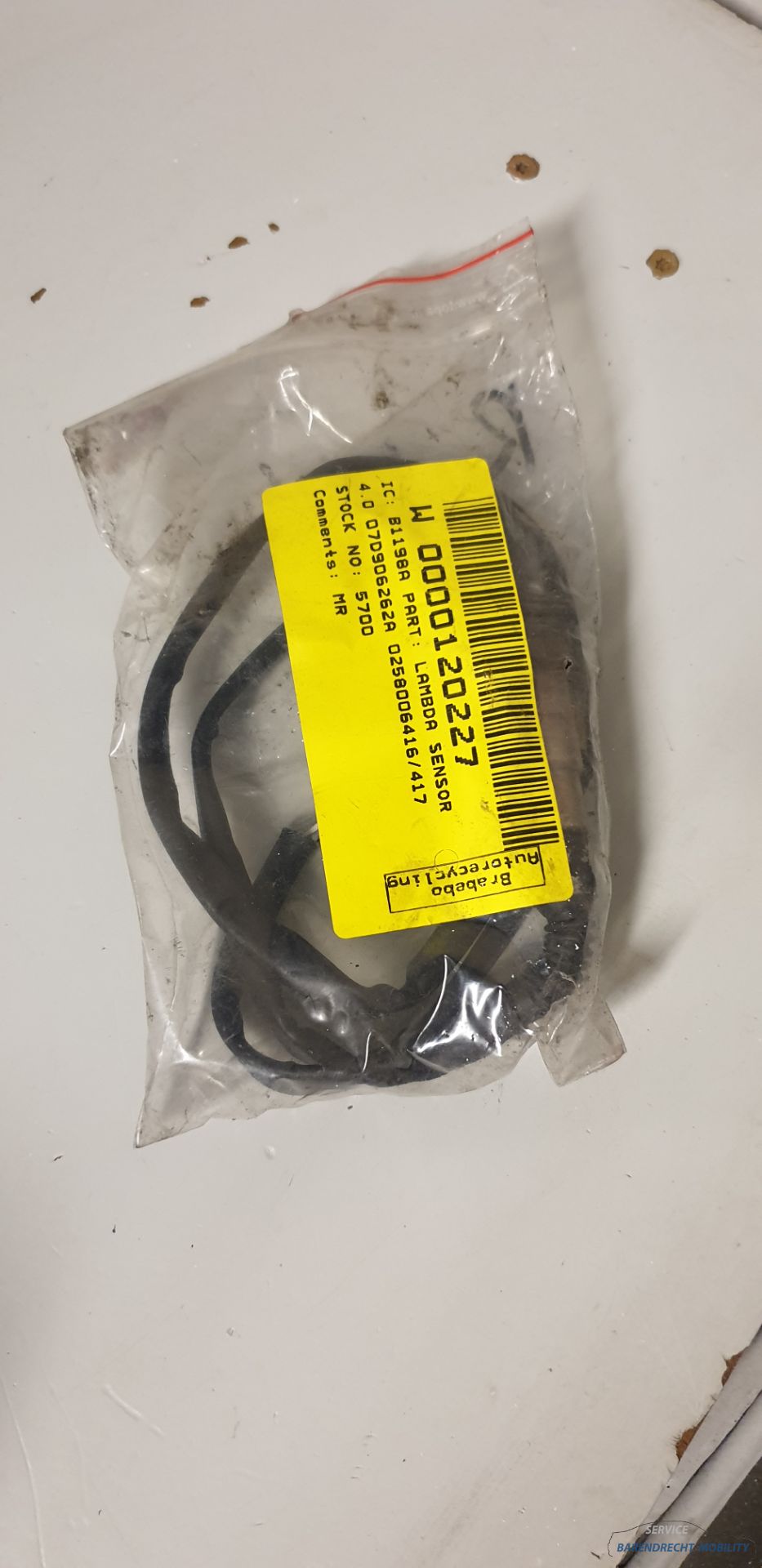 Lambdasonde VW Passat 3B6 lambdasensor 4.0L W8 32V 4Motion gebruikt origineel 1996 / 2005
