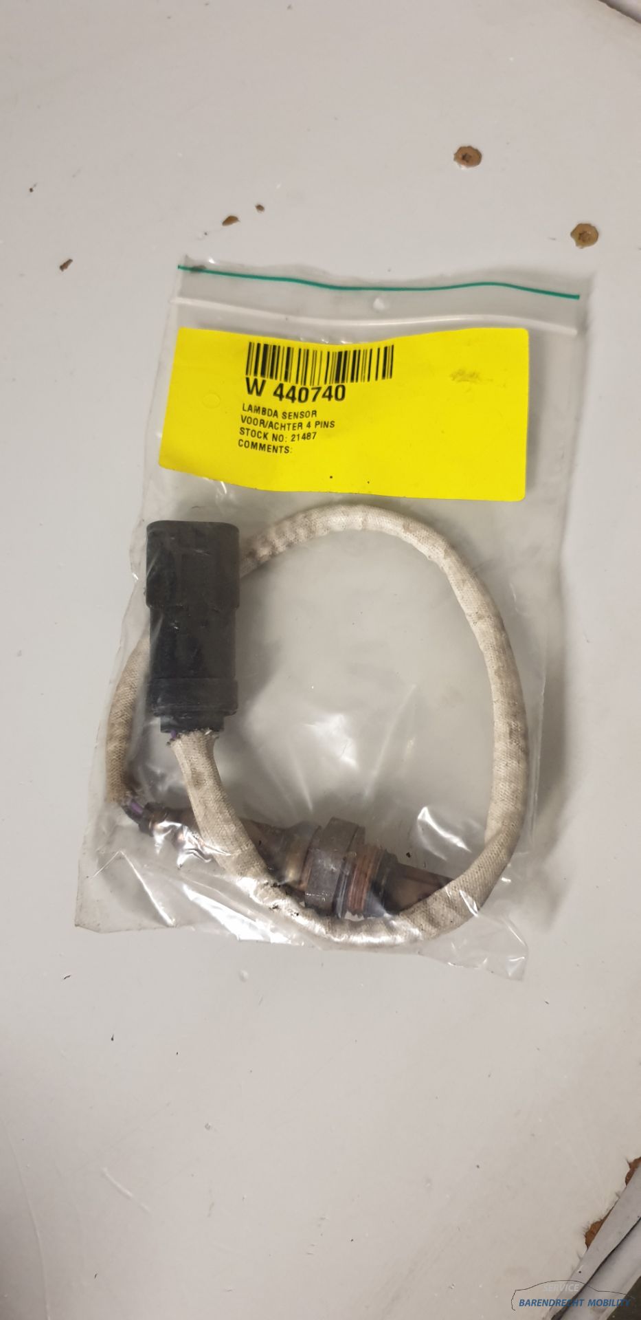 Lambda sensor Renault Clio III lambda sensor 1.4L 16V used neat condition 2005 2006 2007 2008 2009 2010 2011 2012 2013 2014 BARENDRECHT MOBILITY SERVICE