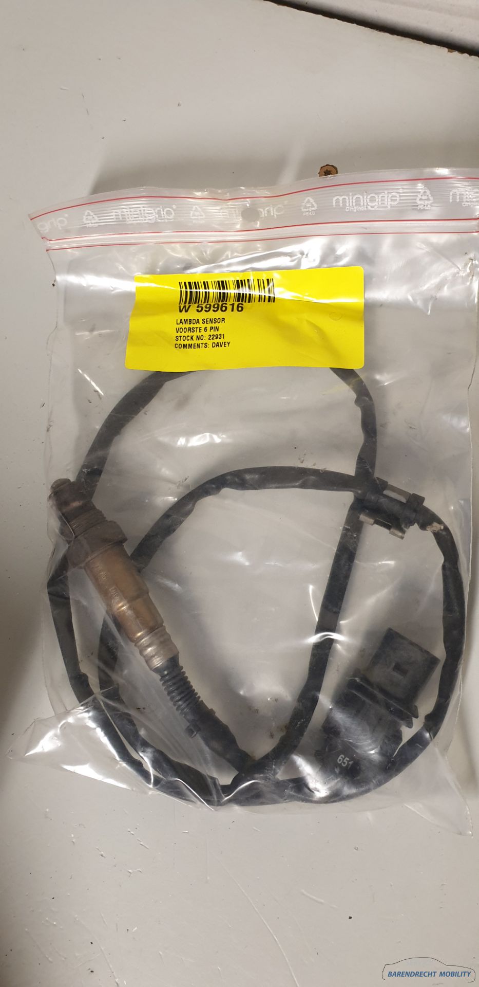 Lambda sensor Audi A4 B8 lambda sensor 1.8L TFSI 16V used neat condition 2007 2008 2009 2010 2011 2012 2013 2014 2015 2016 BARENDRECHT MOBILITY SERVICE