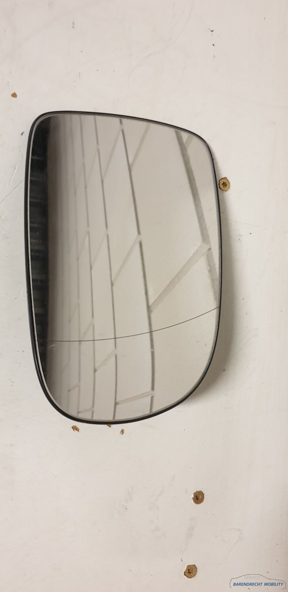 Spiegelglas rechts passagierskant Opel Corsa C verwarmd origineel gebruikt 2000 / 2006