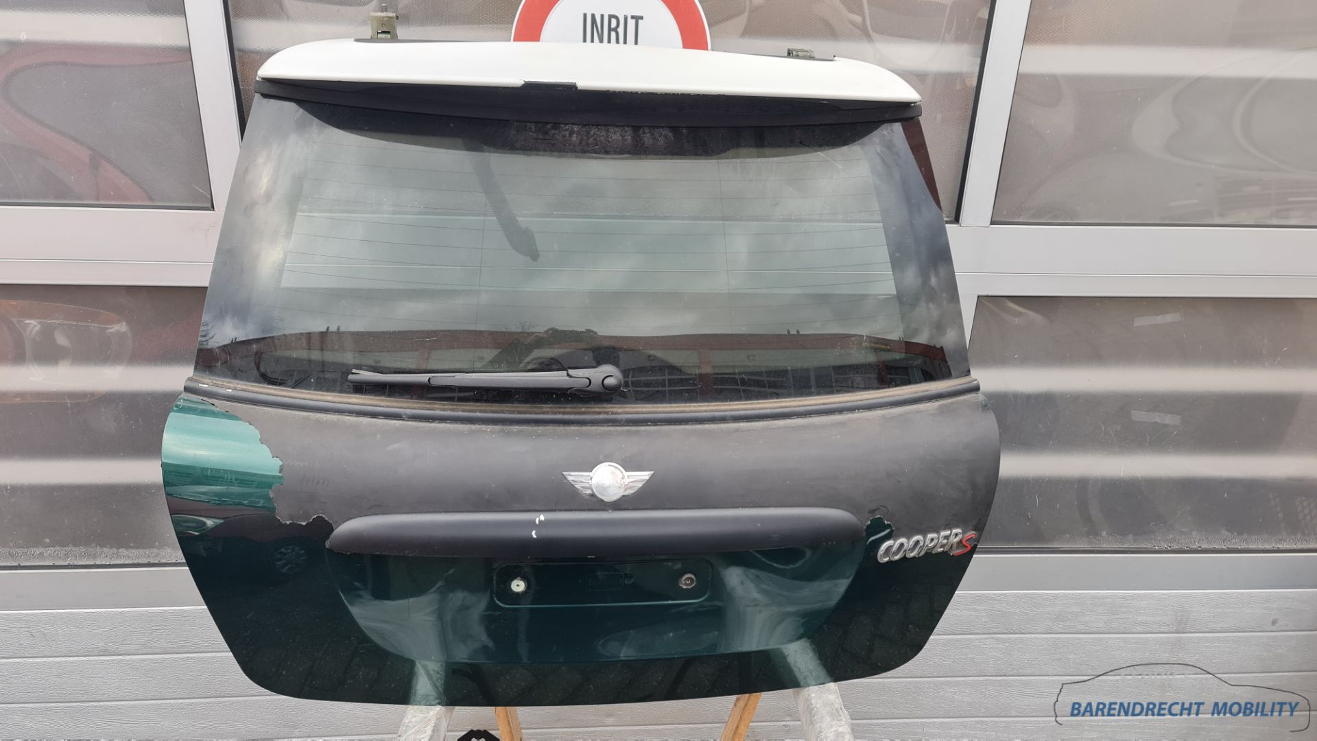 Achterklep met spoiler Mini Cooper S gratis kofferklep gebruikt origineel 2001 / 2007
