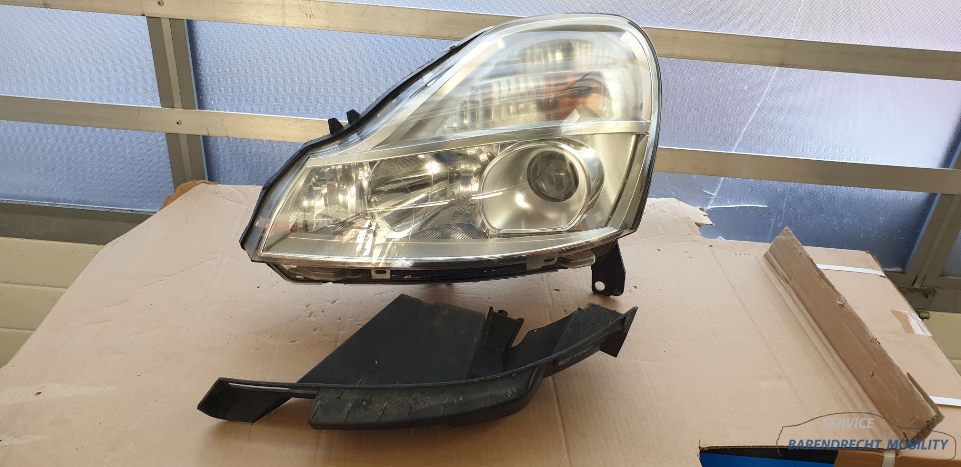 Koplamp Renault (Grand) Modus links lens projector bochtverlichting bestuurderskant TYC gebruikt 2008 / 2012