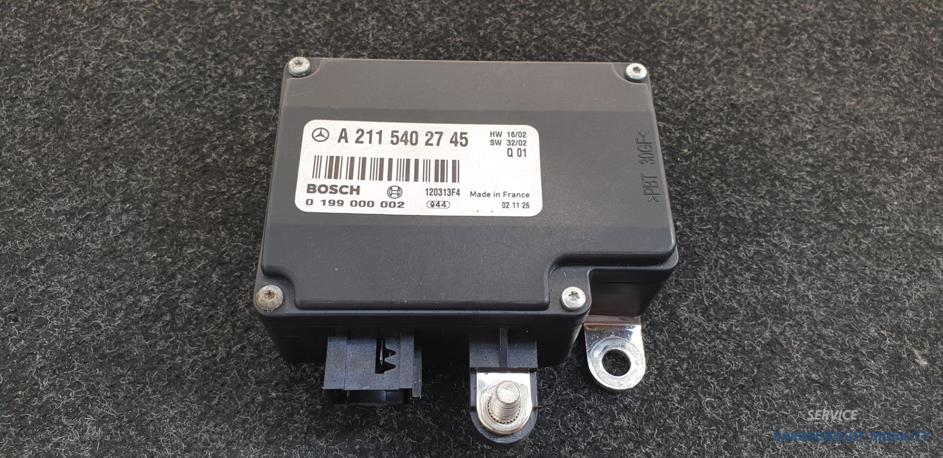 Battery module W211 E-class Mercedes A2115402745 battery original used 2002 - 2008