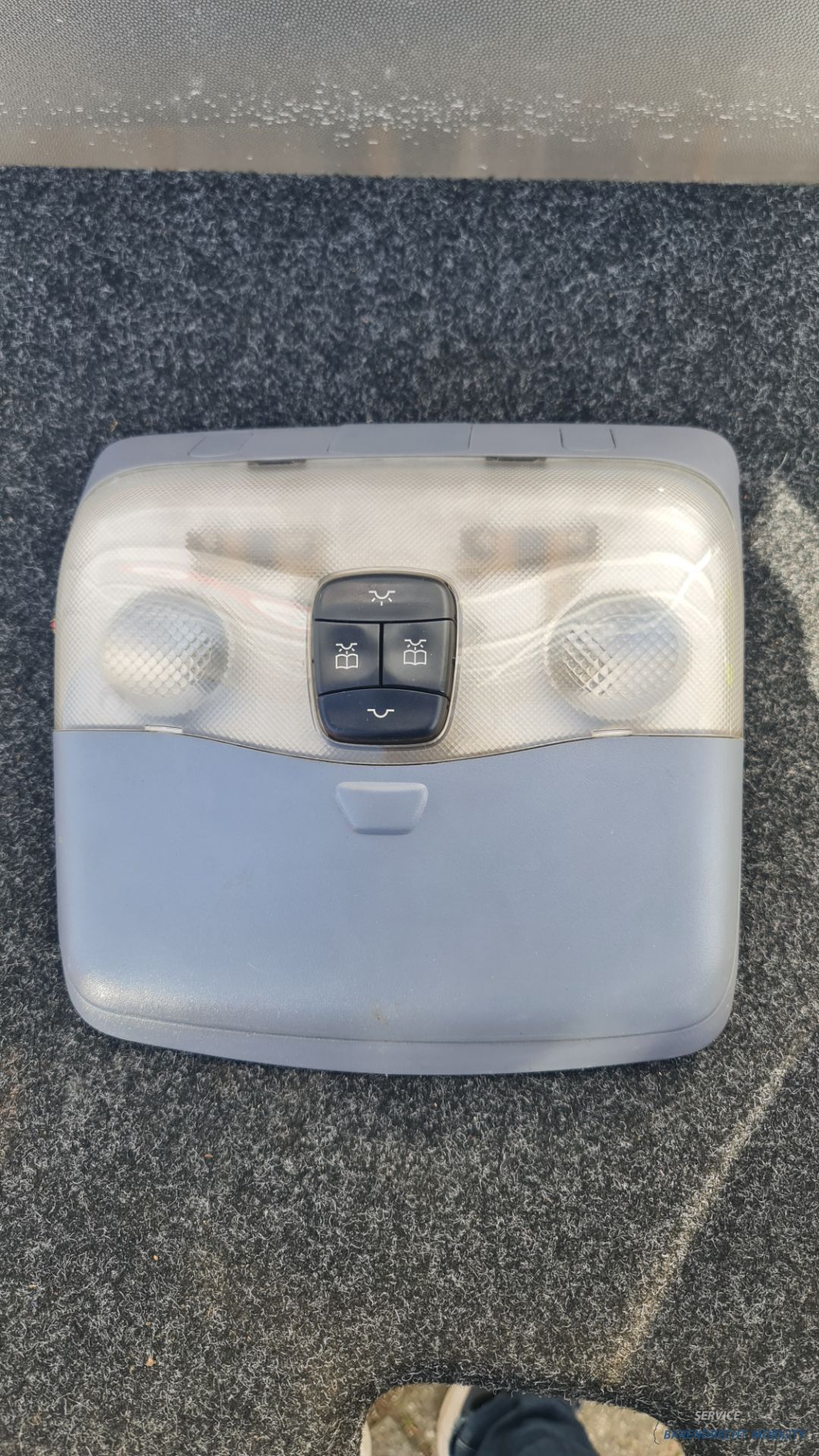 Luxe binnenverlichting V-klasse W638 Vito brillenhouder 6388201701 origineel gebruikt 1998 / 2003
