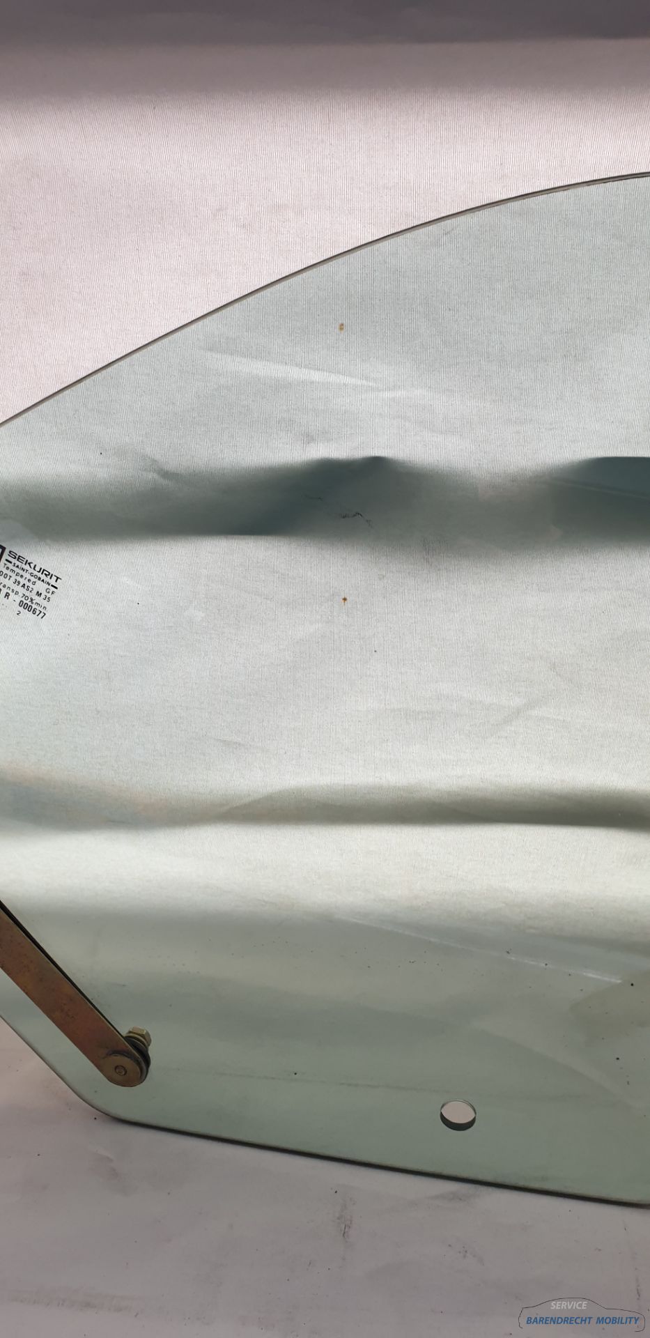 Zijruit Astra G Opel Cabriolet rechtsachter 43R-000677 origineel gebruikt 2001 - 2005