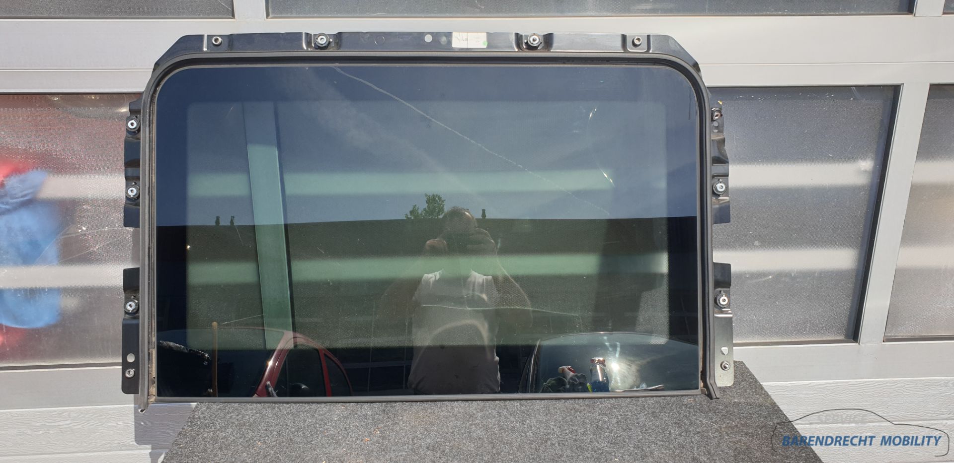 Achterste glasplaat Panoramadak F11 5 serie BMW ruit 7228756 origineel gebruikt 2009 - 2017