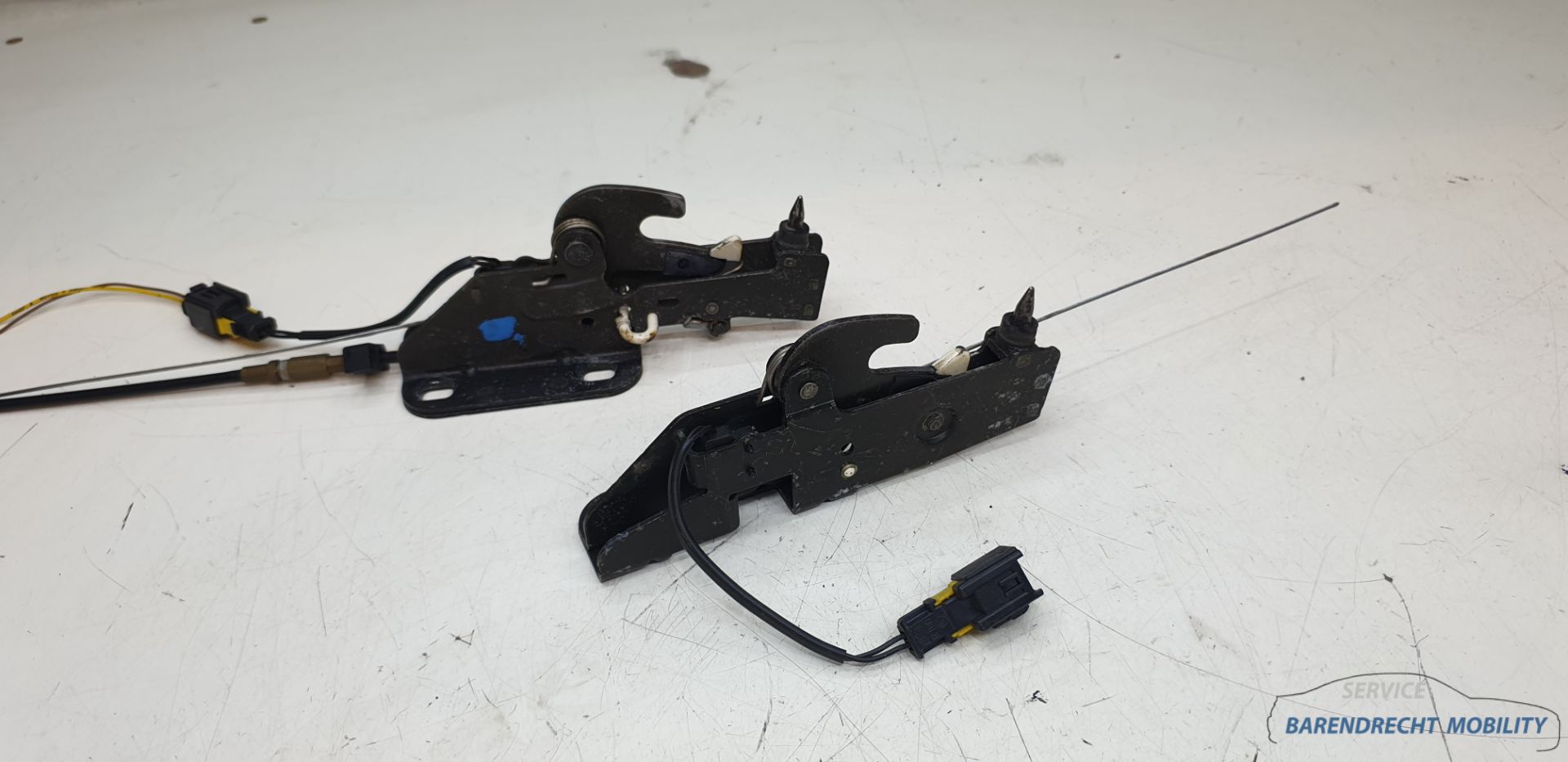 Kofferklep mechaniek + switch 206CC Peugeot cabriodak latch origineel gebruikt 2001 / 2007