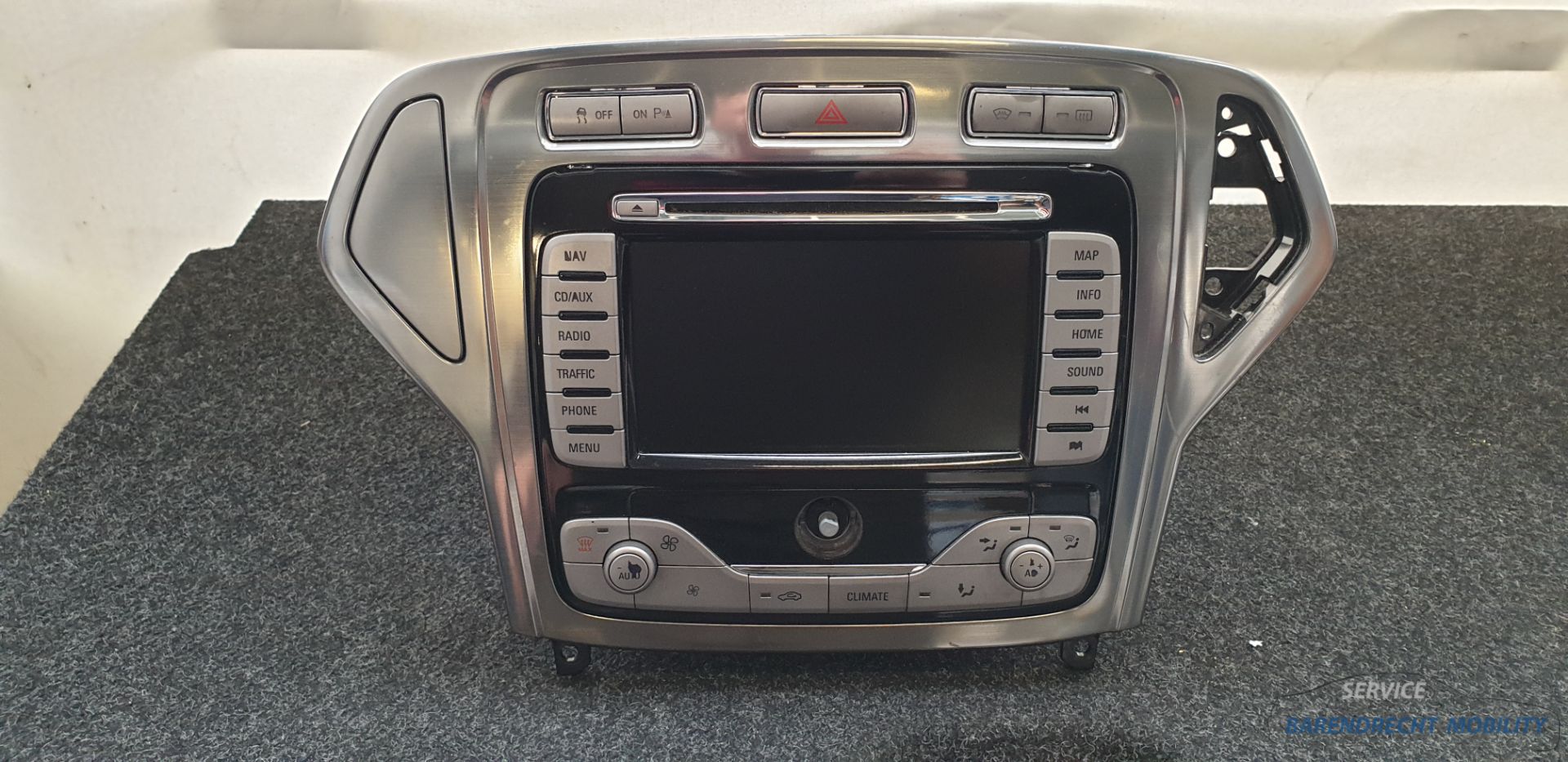 Navigatiesysteem Mondeo IV S-Max Ford Ford Mondeo IV S-Max 8S7T18K931BB HSRNS Climate controll 2008 / 2015